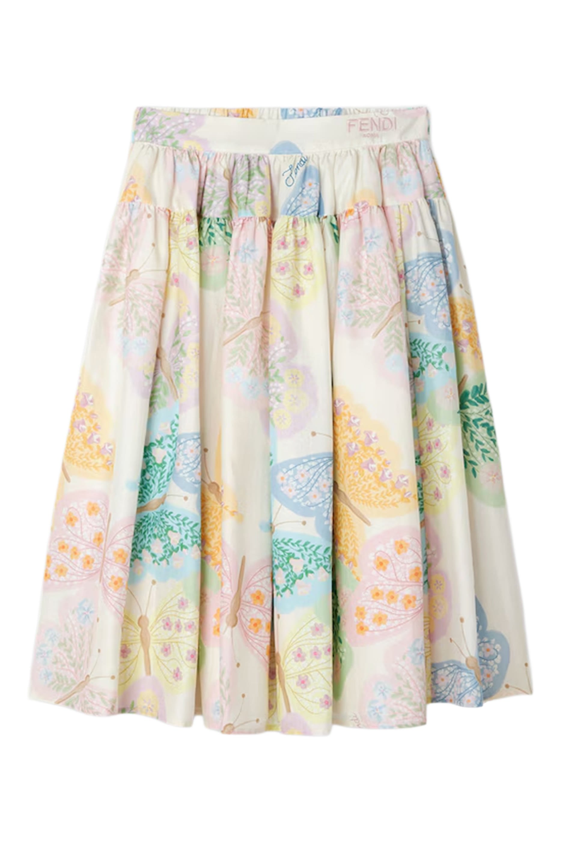 Kids Butterfly Midi Skirt
