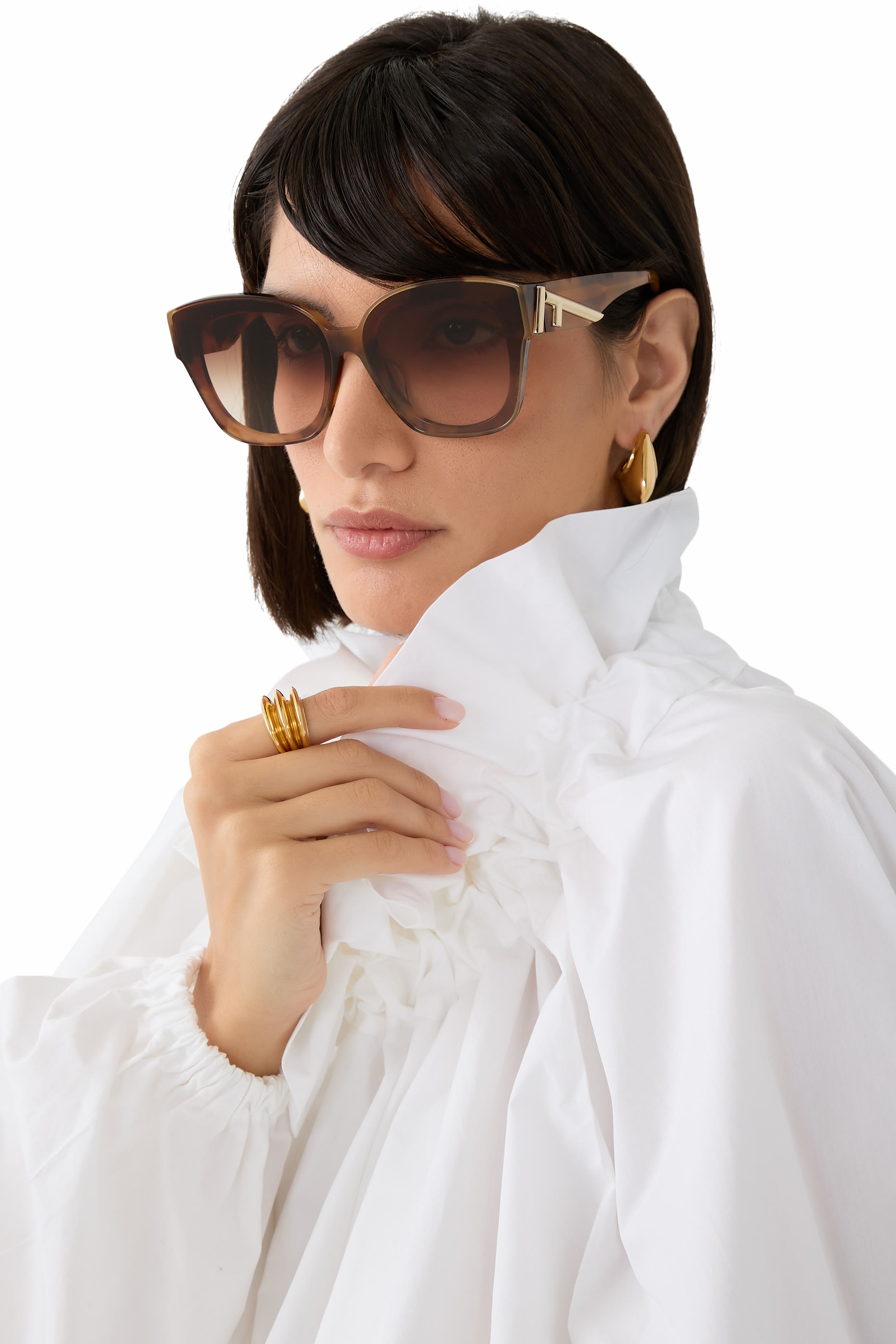 Fendi First Oversized Sunglasses