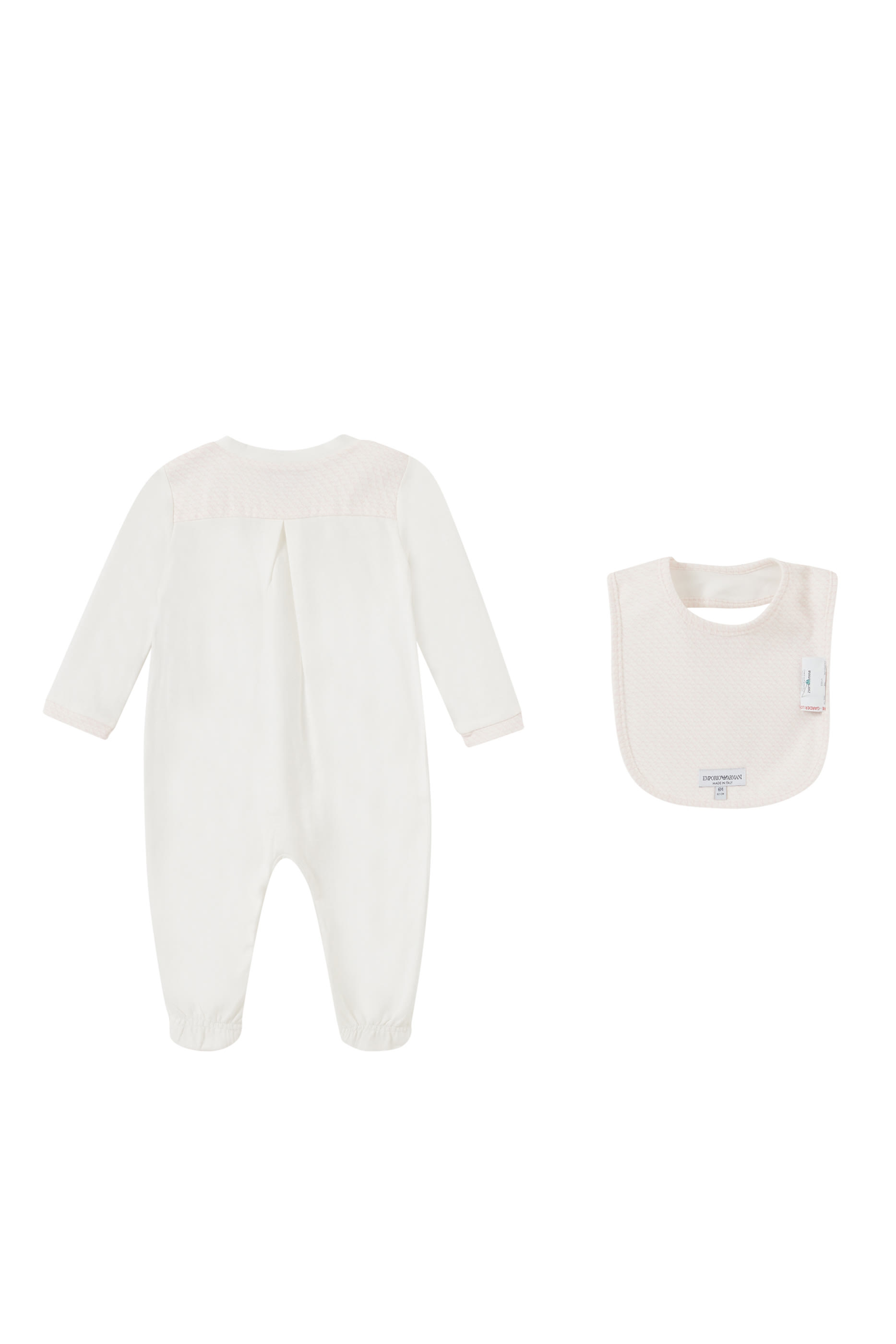 Logo Jumpsuit & Bib Set