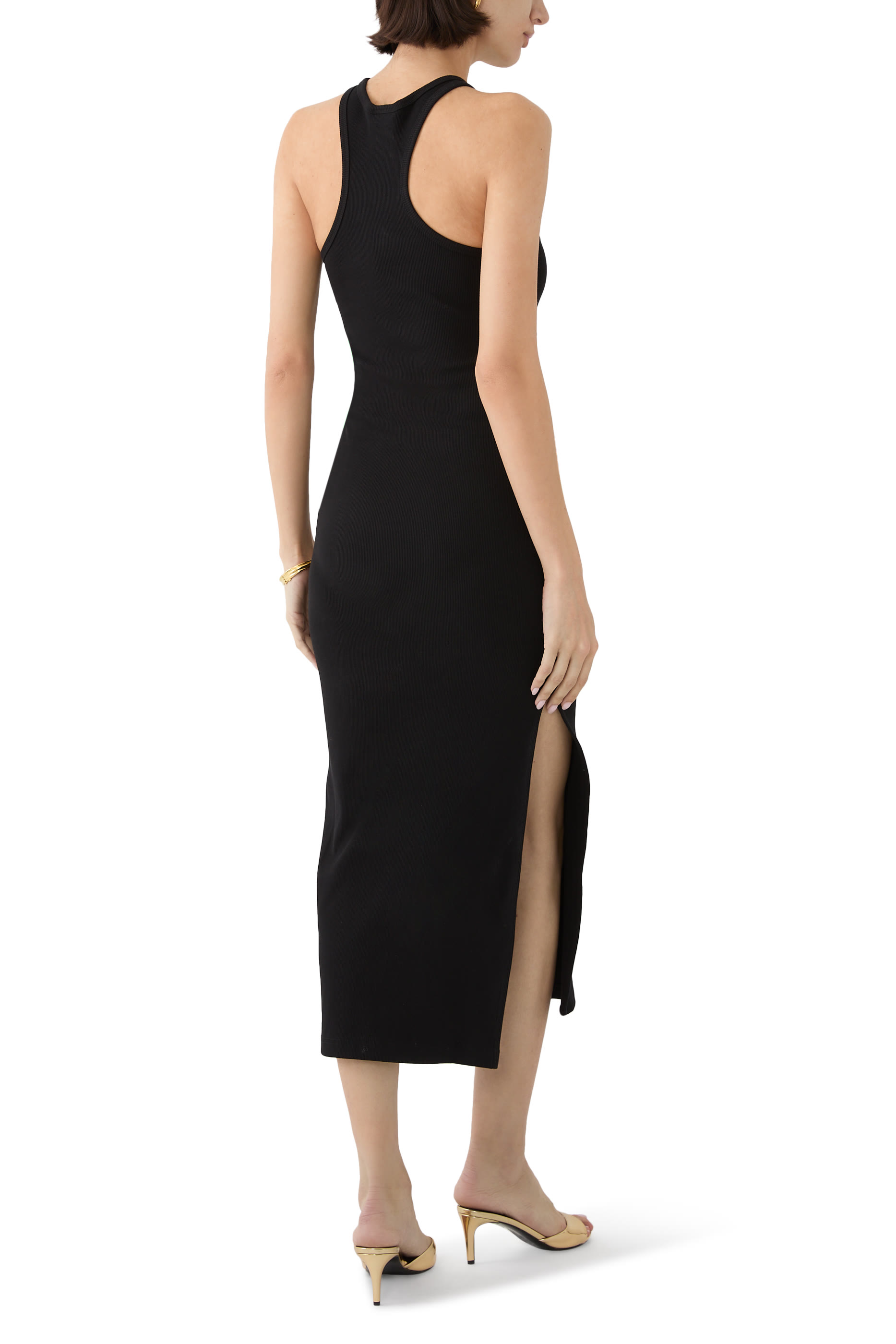 Scuba 90's Rib Dress