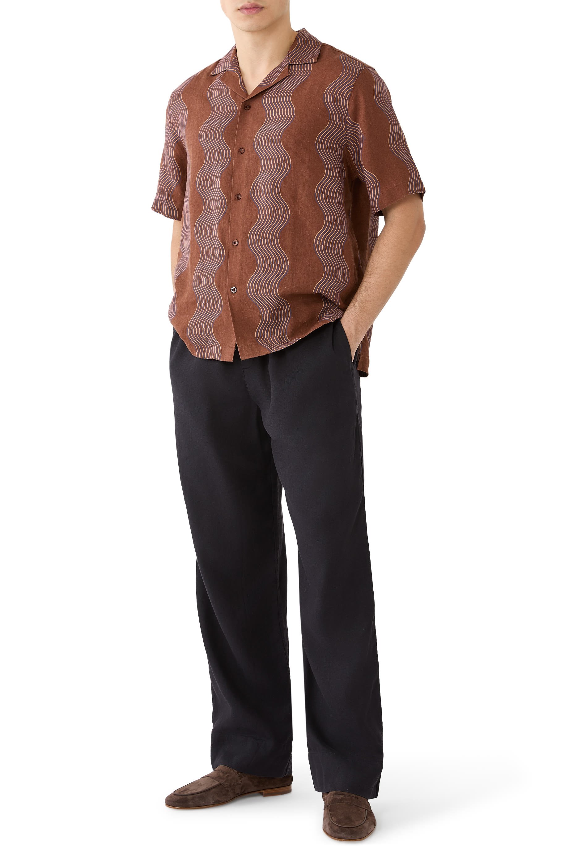 Luan Tropical Wool Trousers