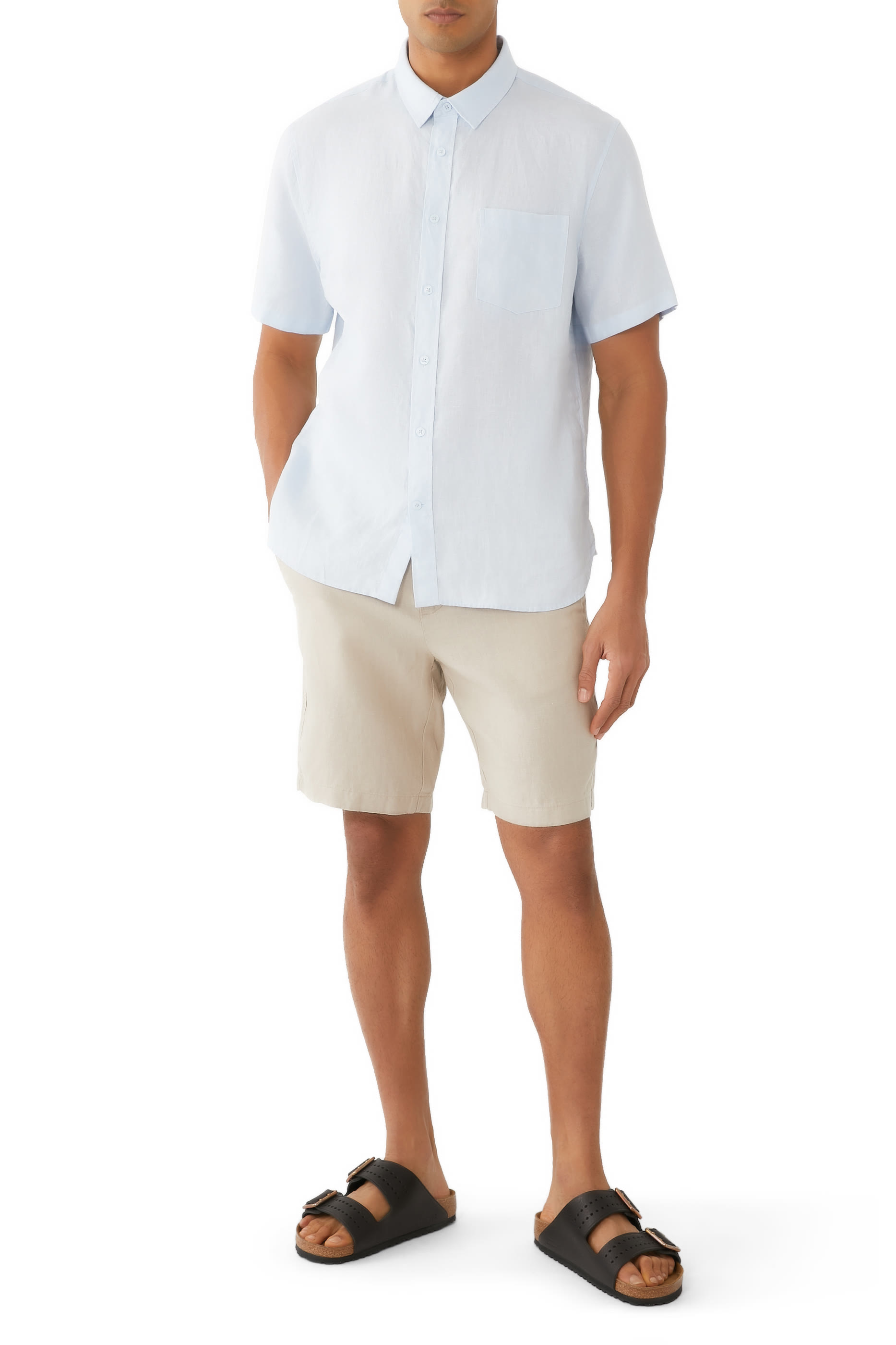 Linen Short Sleeves Shirt