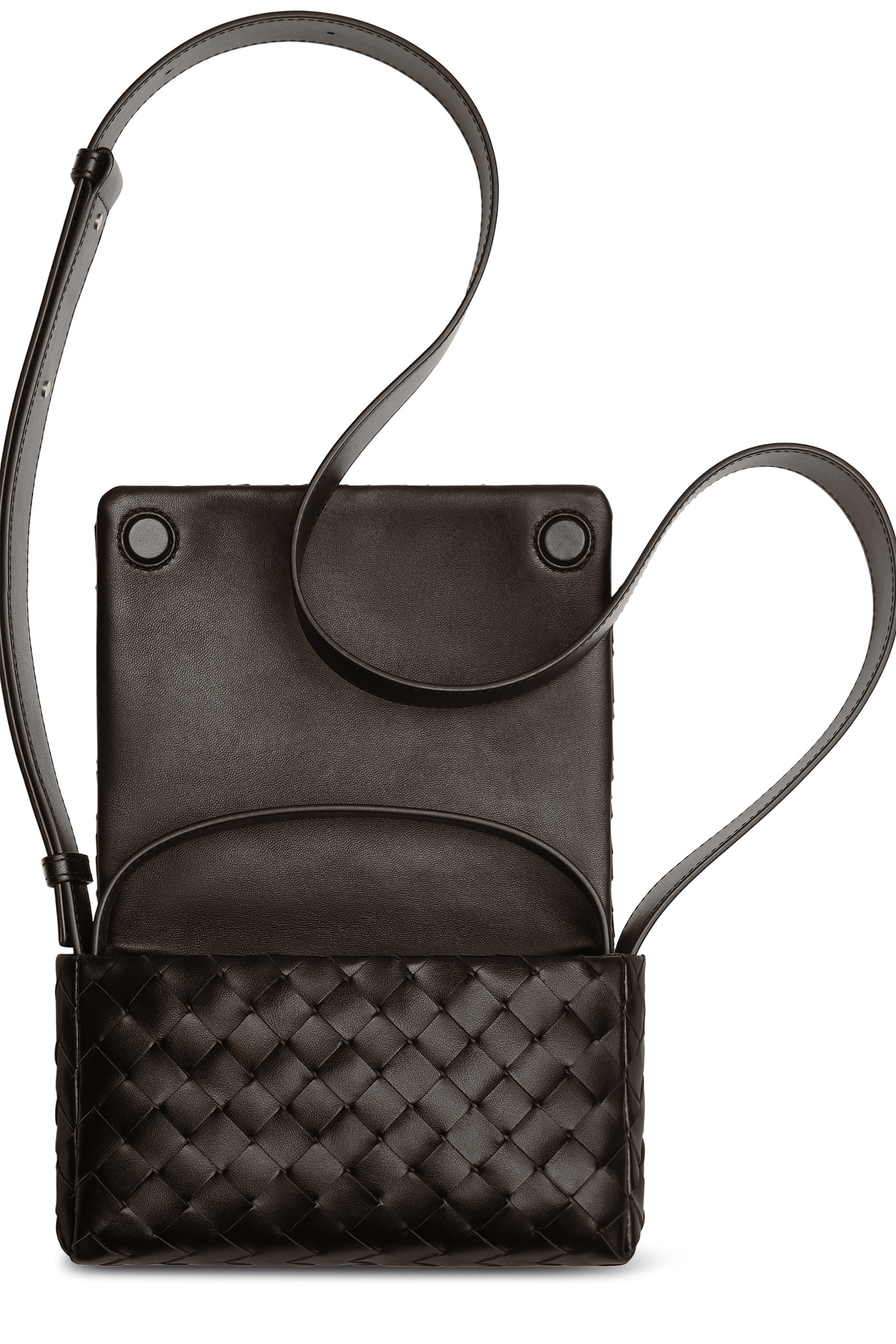 Intrecciato Mini Bag With Flap 