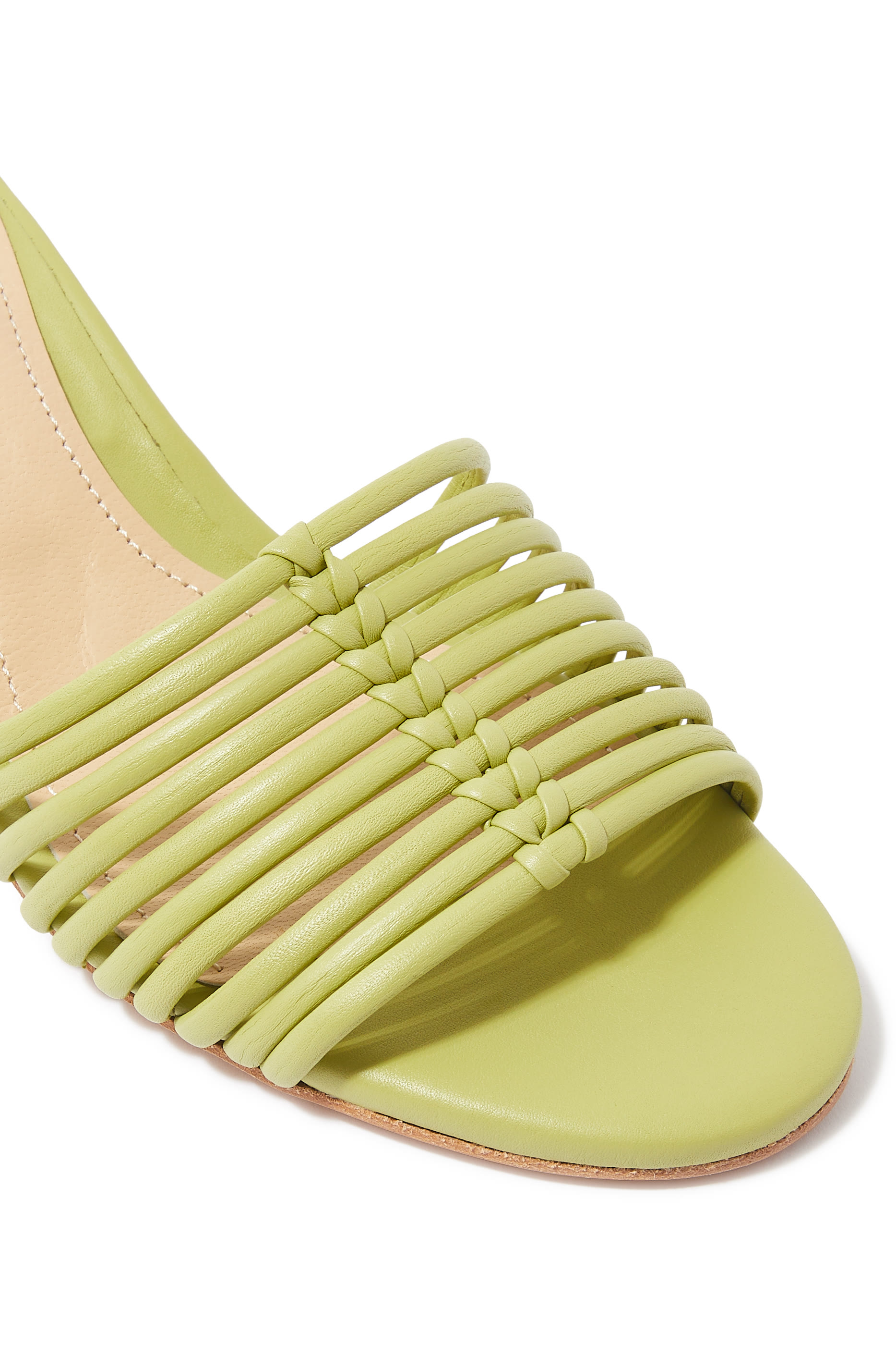 Pamela 50 Leather Mules