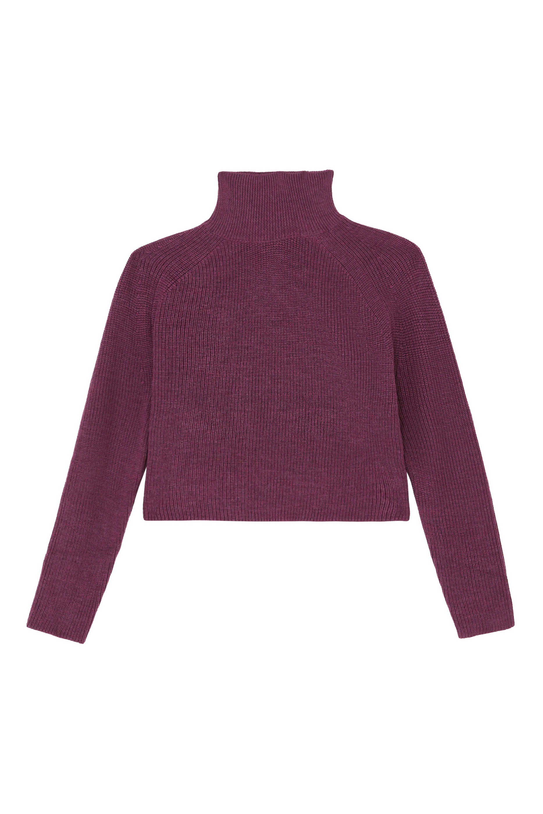 Crop Turtleneck Sweater
