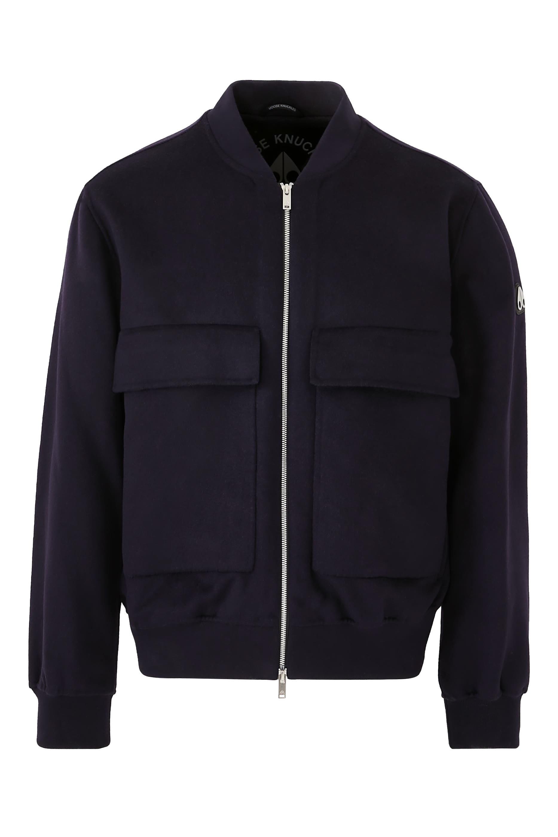 Alder Cashmere-Wool Bomber Jacket