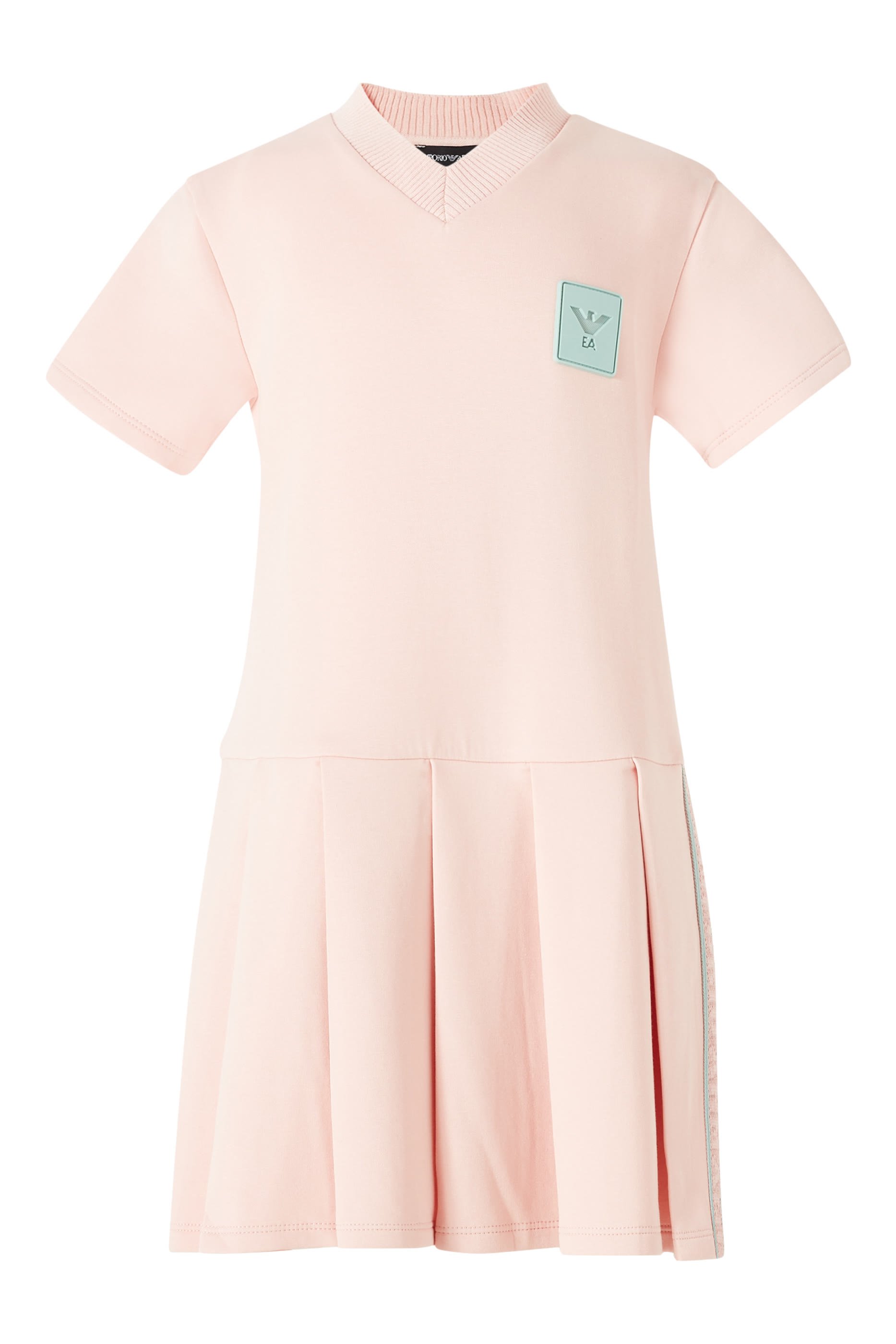 Kids Eagle Logo Patch Dress