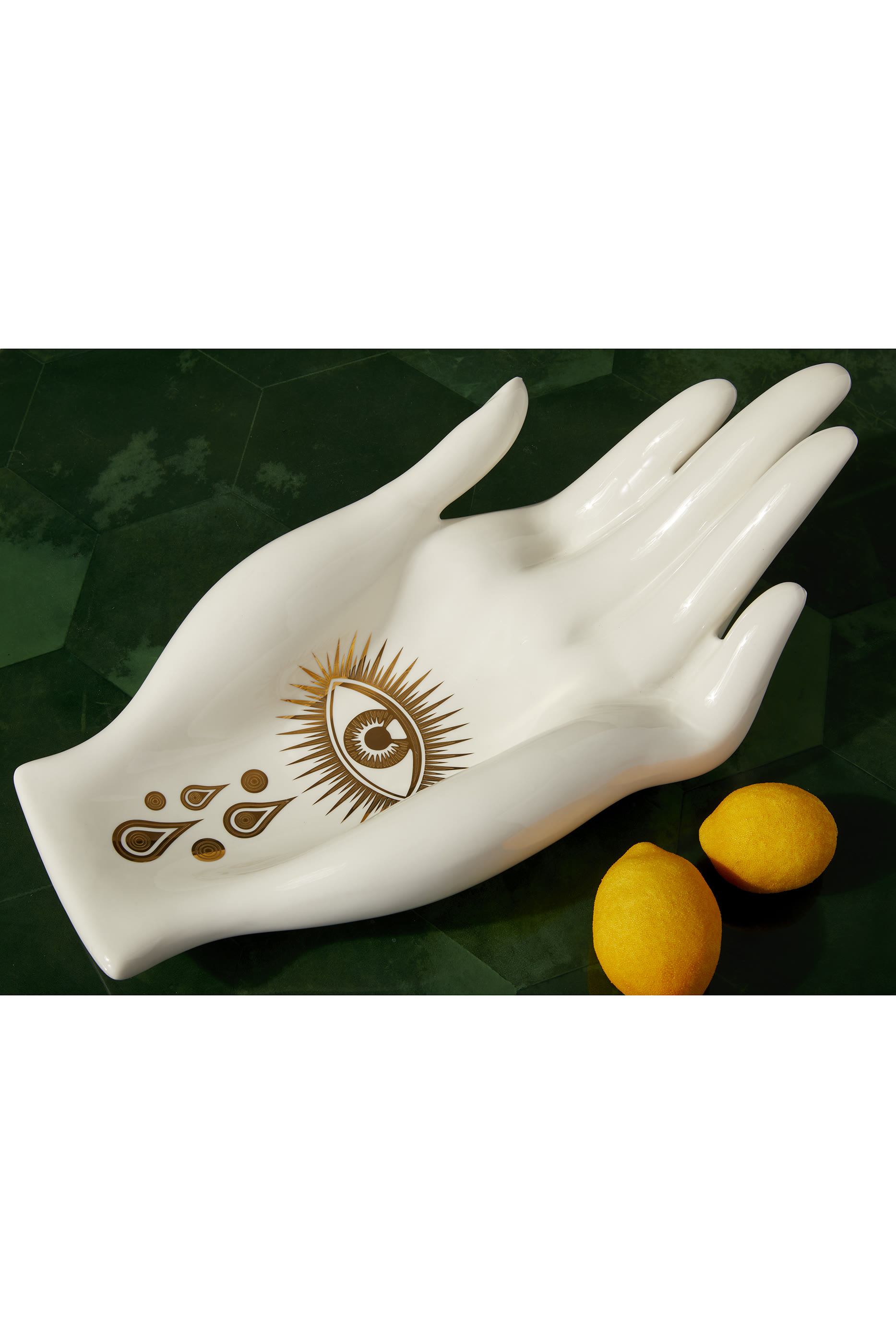 Gilded Eve Fruit Bowl