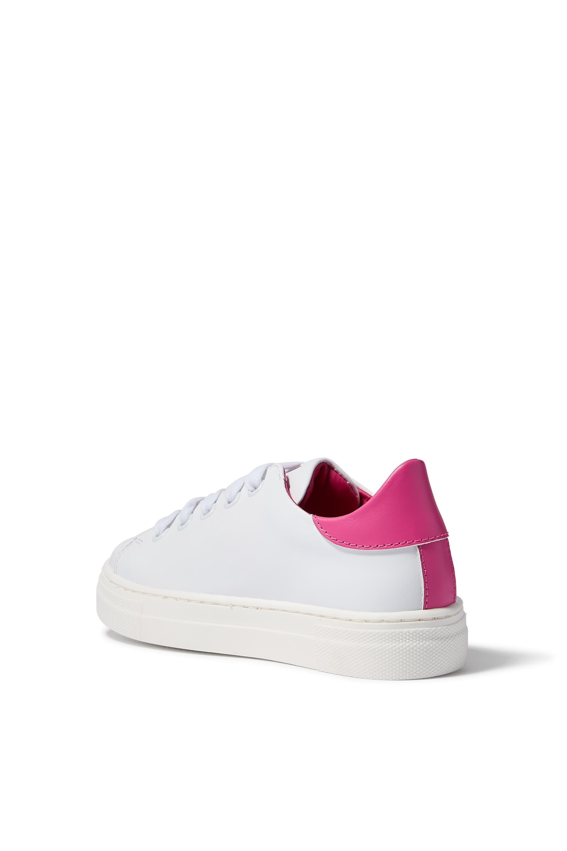 Kids Teddy Leather Sneakers