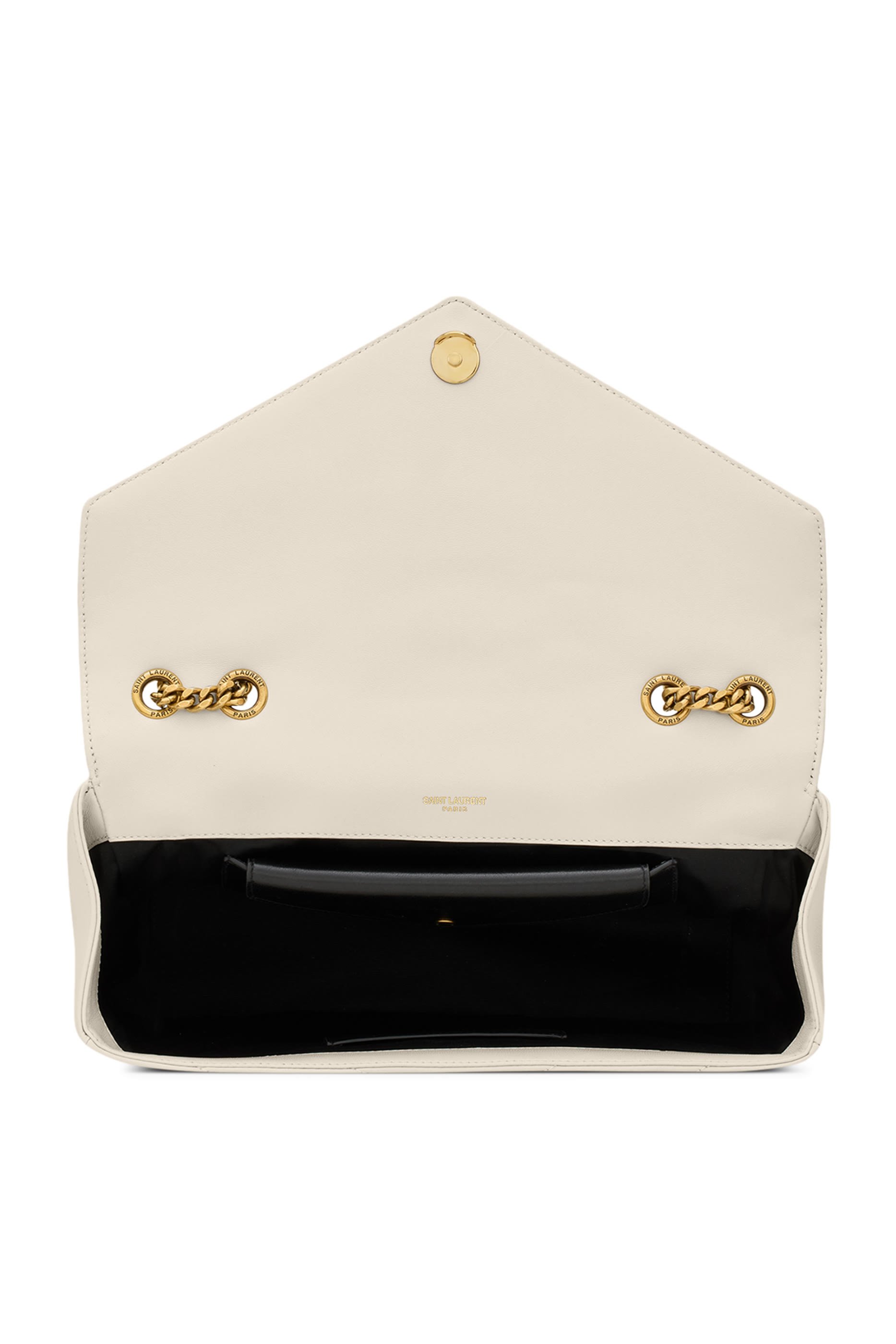  Loulou Medium Chain Bag In Matelass&eacute; Lambskin 