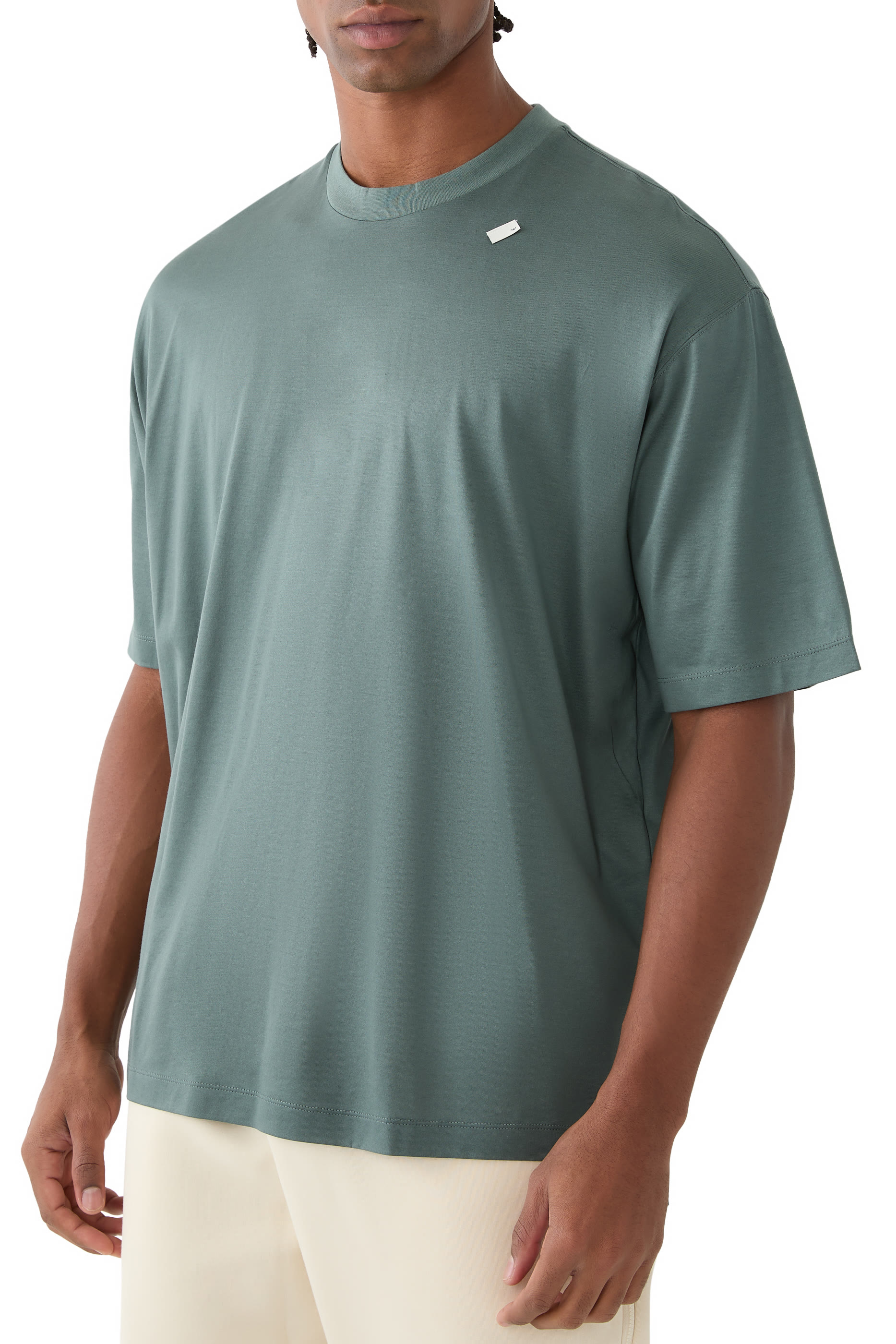 Oversized Micro Patch T-Shirt