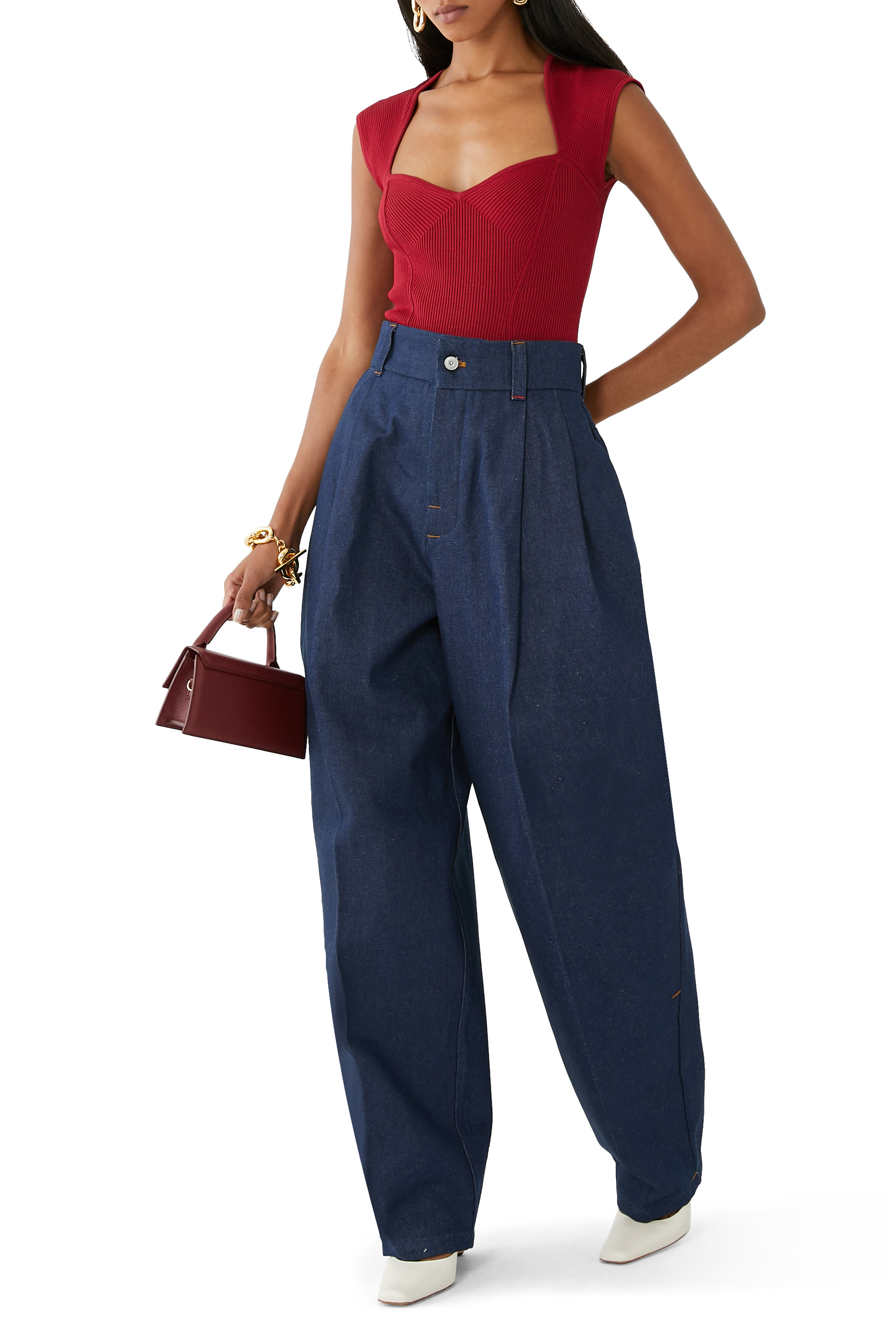 Ultra High-Waisted Jeans