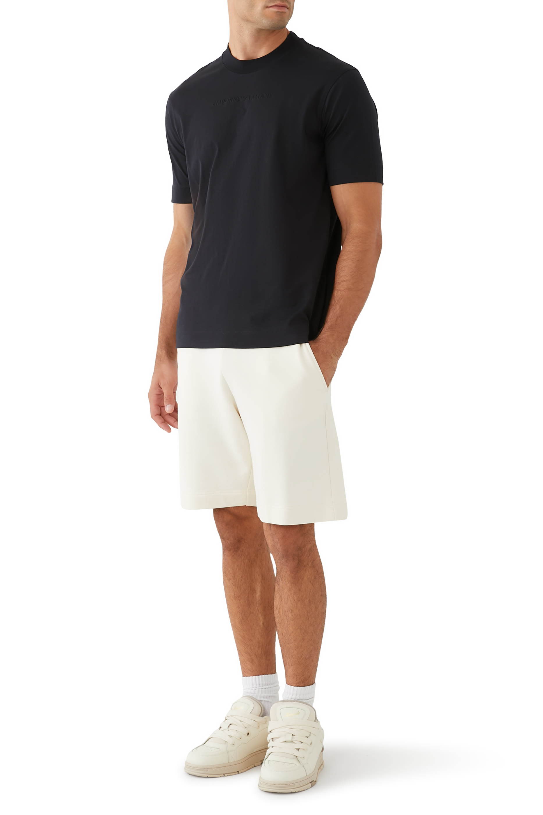 Micro EA Text Logo T-Shirt