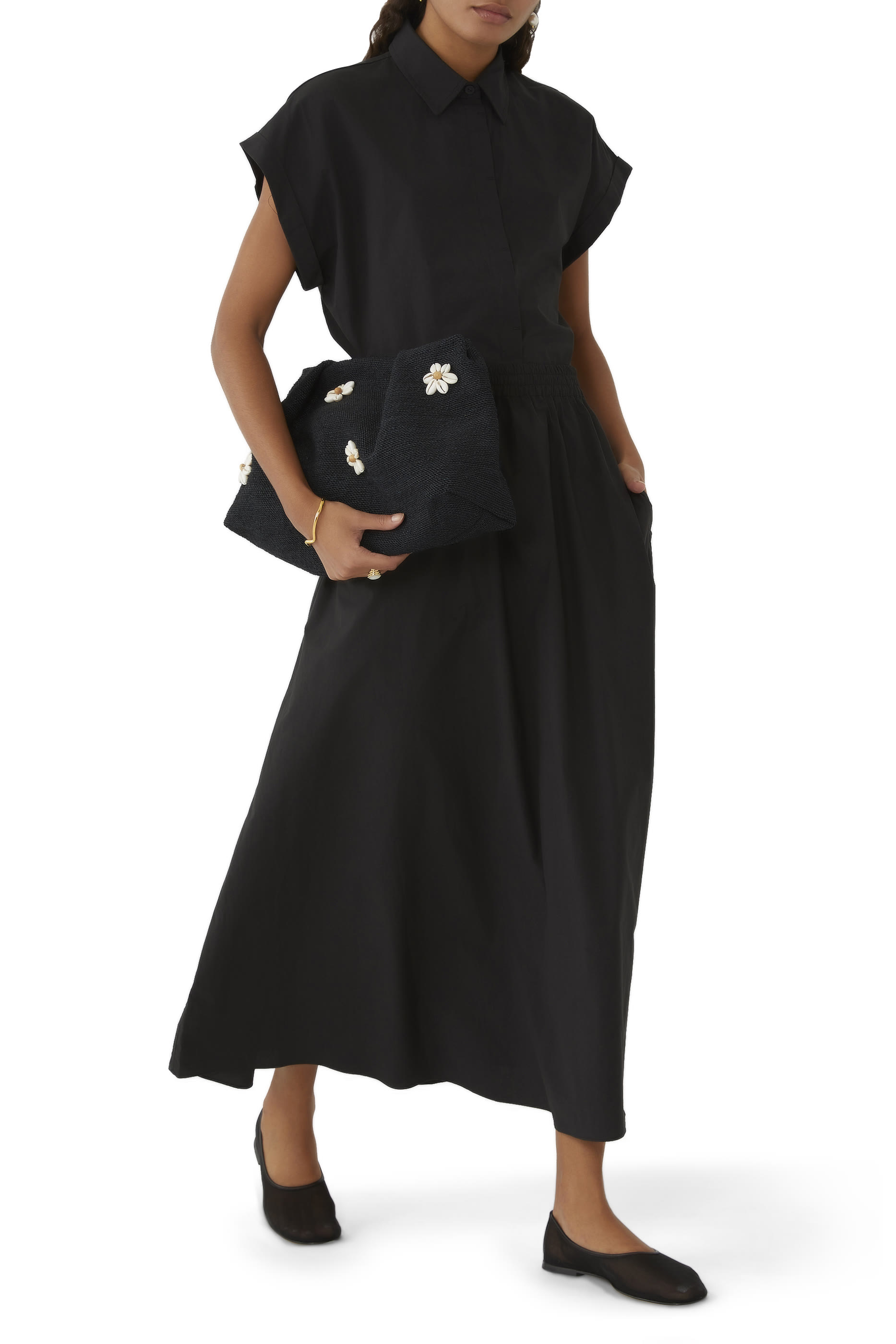 Relaxed Sleeveless Shirt