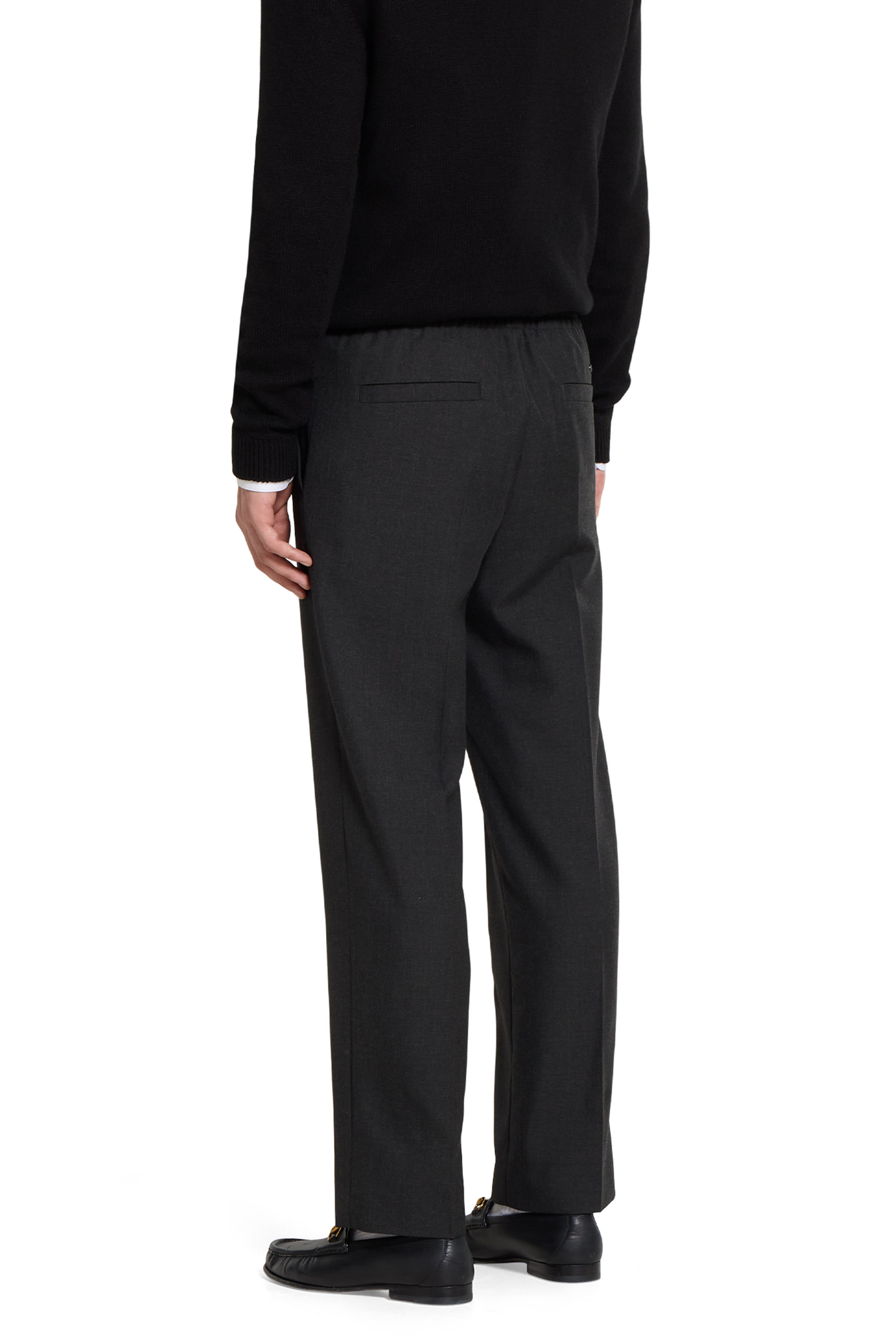 Wool Blend Twill Pants