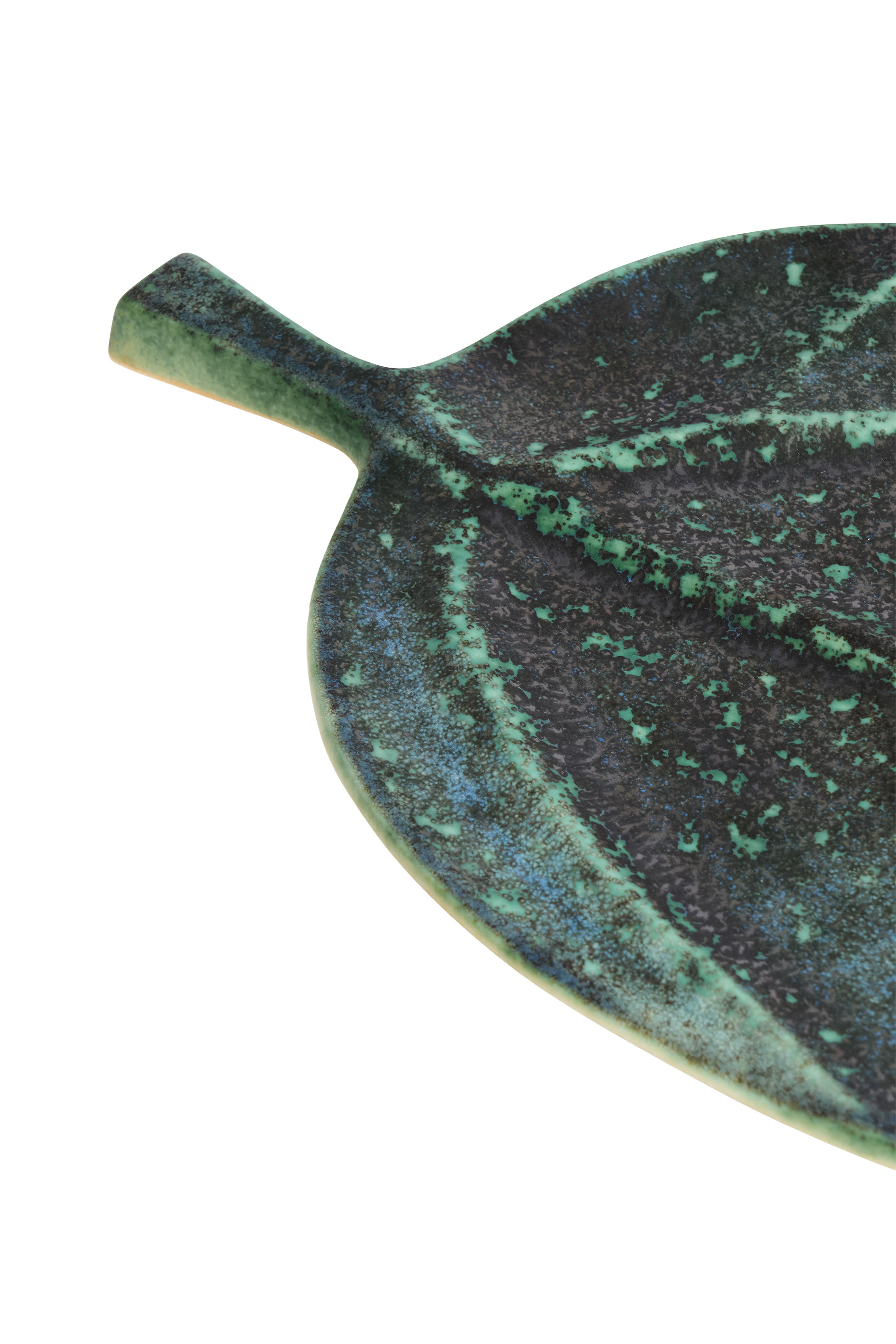 Medium Cenote Leaf Garden Platter
