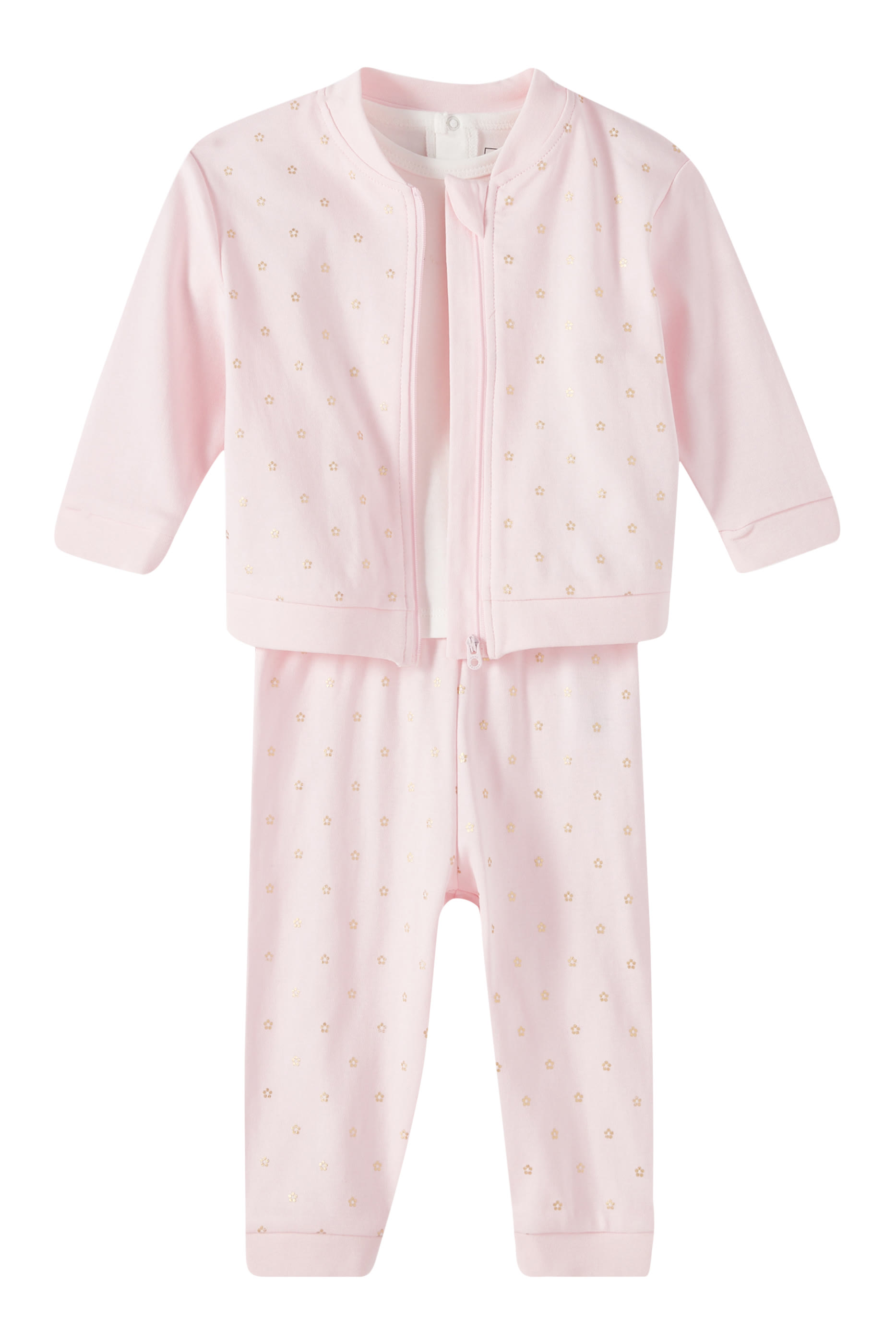 Kids Cotton Tracksuit, Set of 3