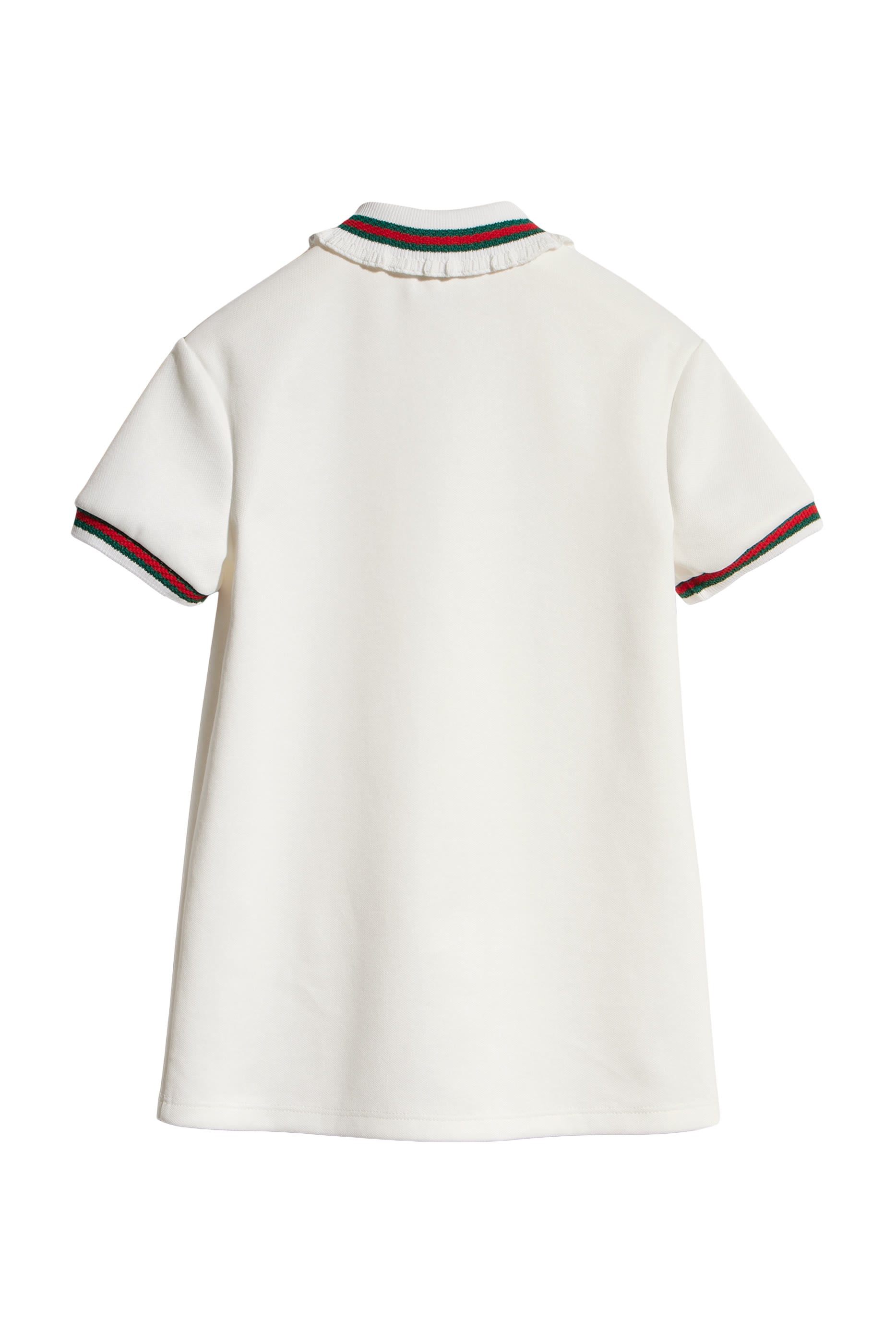 Kids Jersey Polo Dress With Web