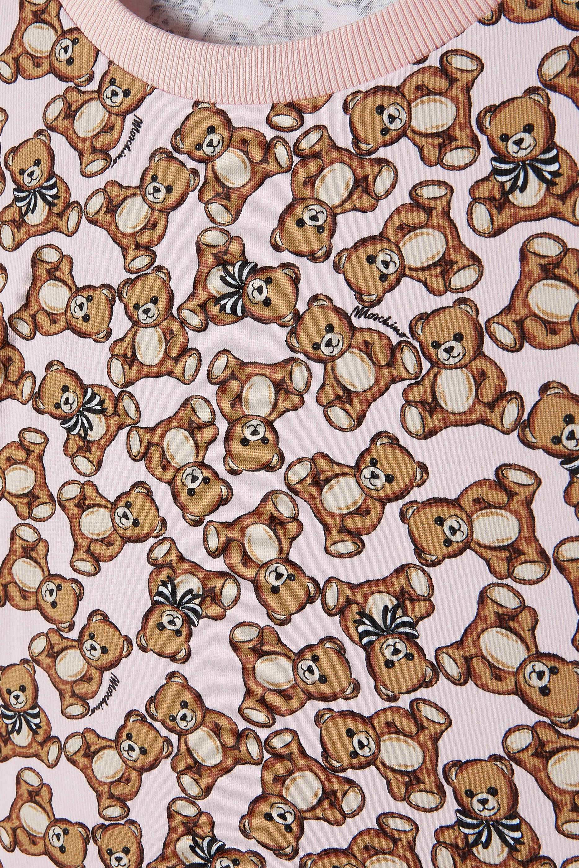 Kids Teddy Bear-Print Top