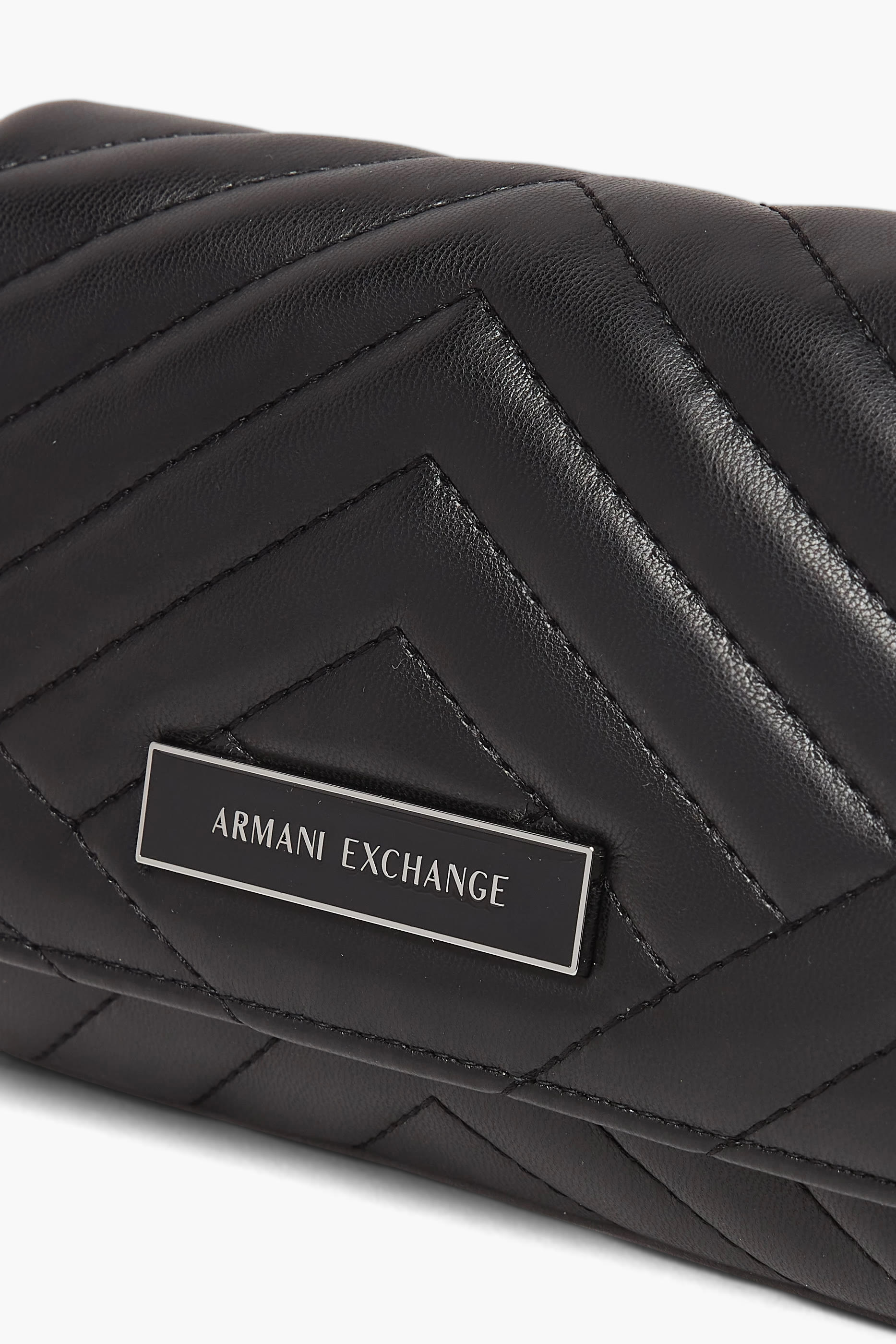 Victoria Logo Chain Faux Leather Wallet