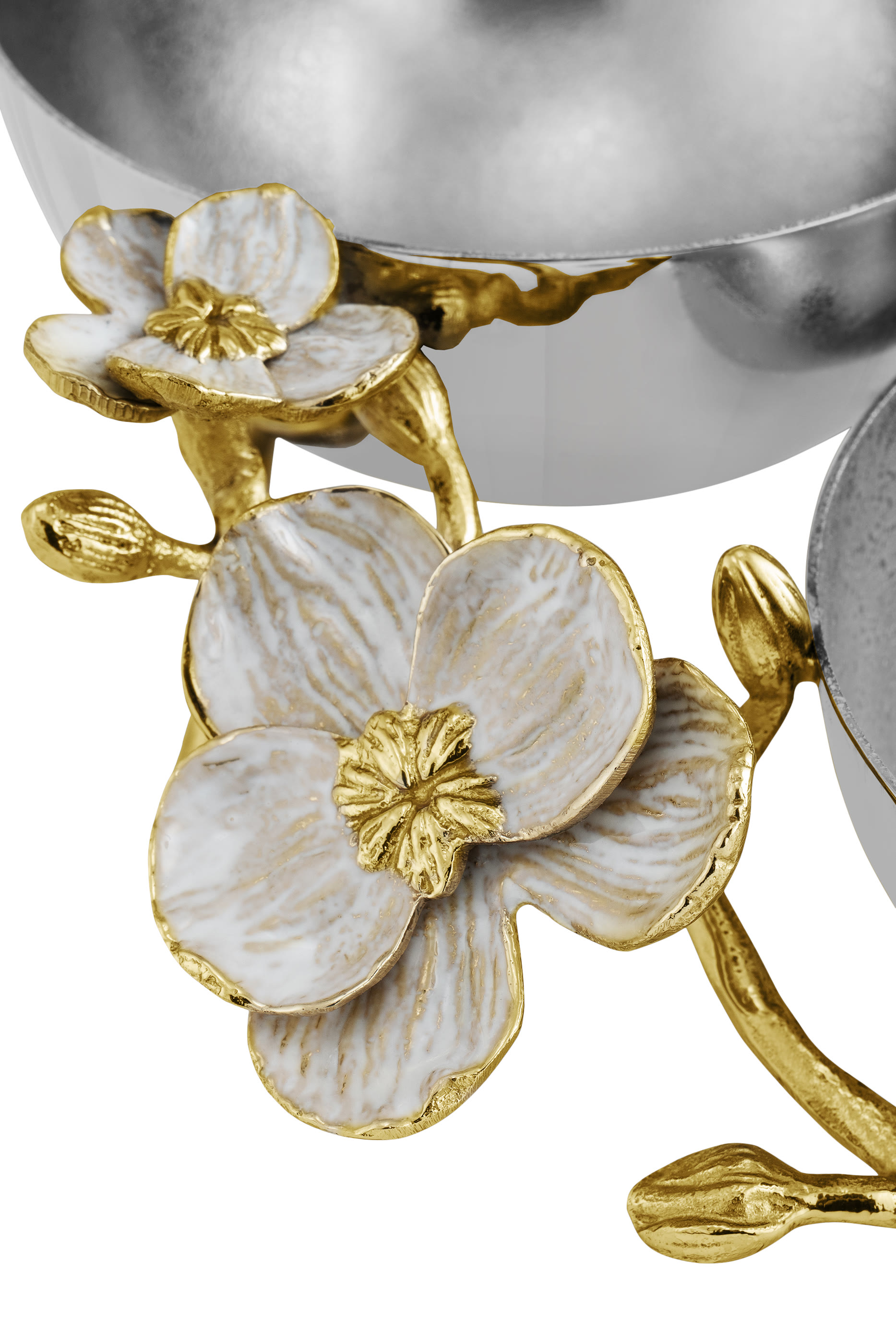 Orchid Triple Low Bowl