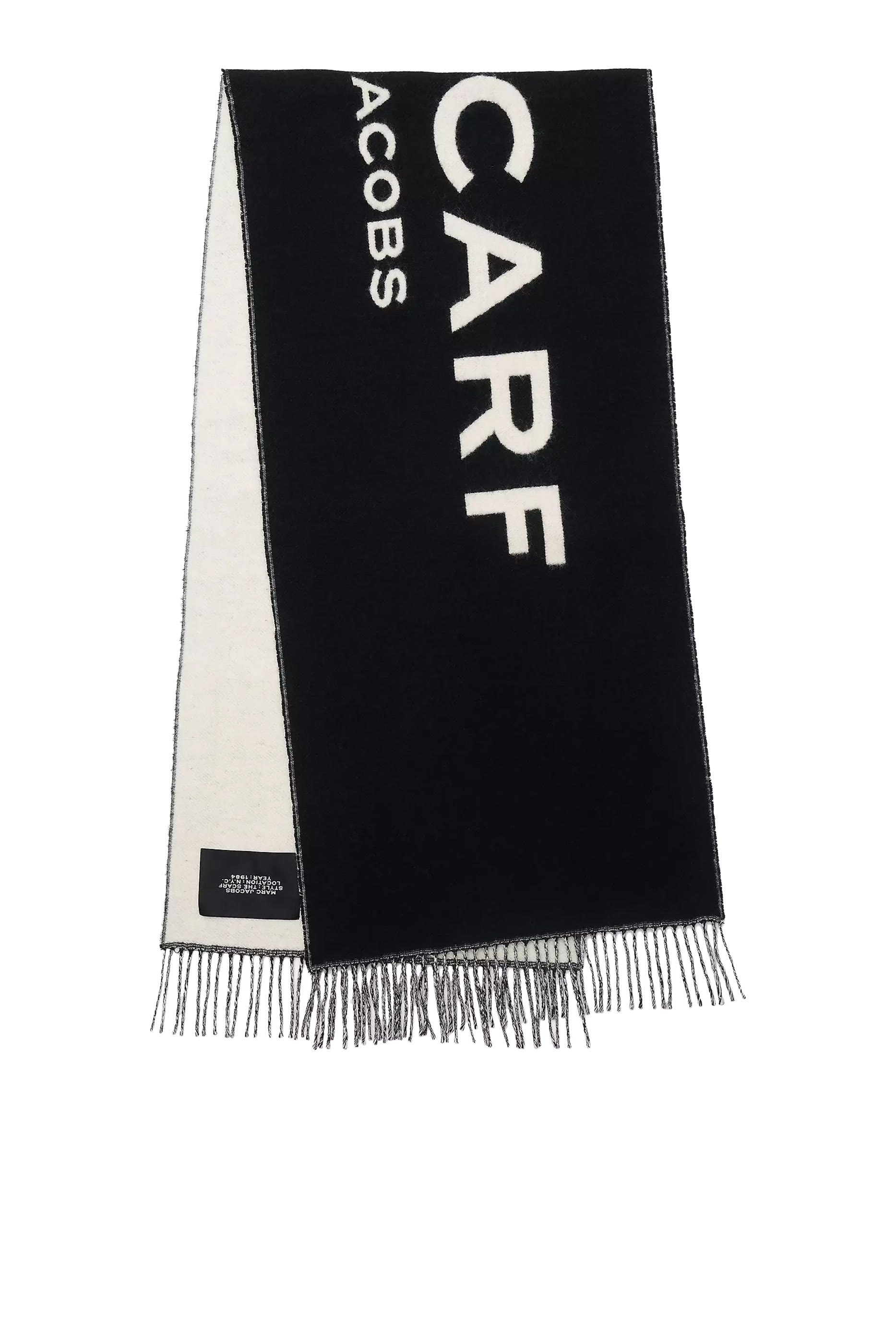 Logo Wool-Blend Scarf