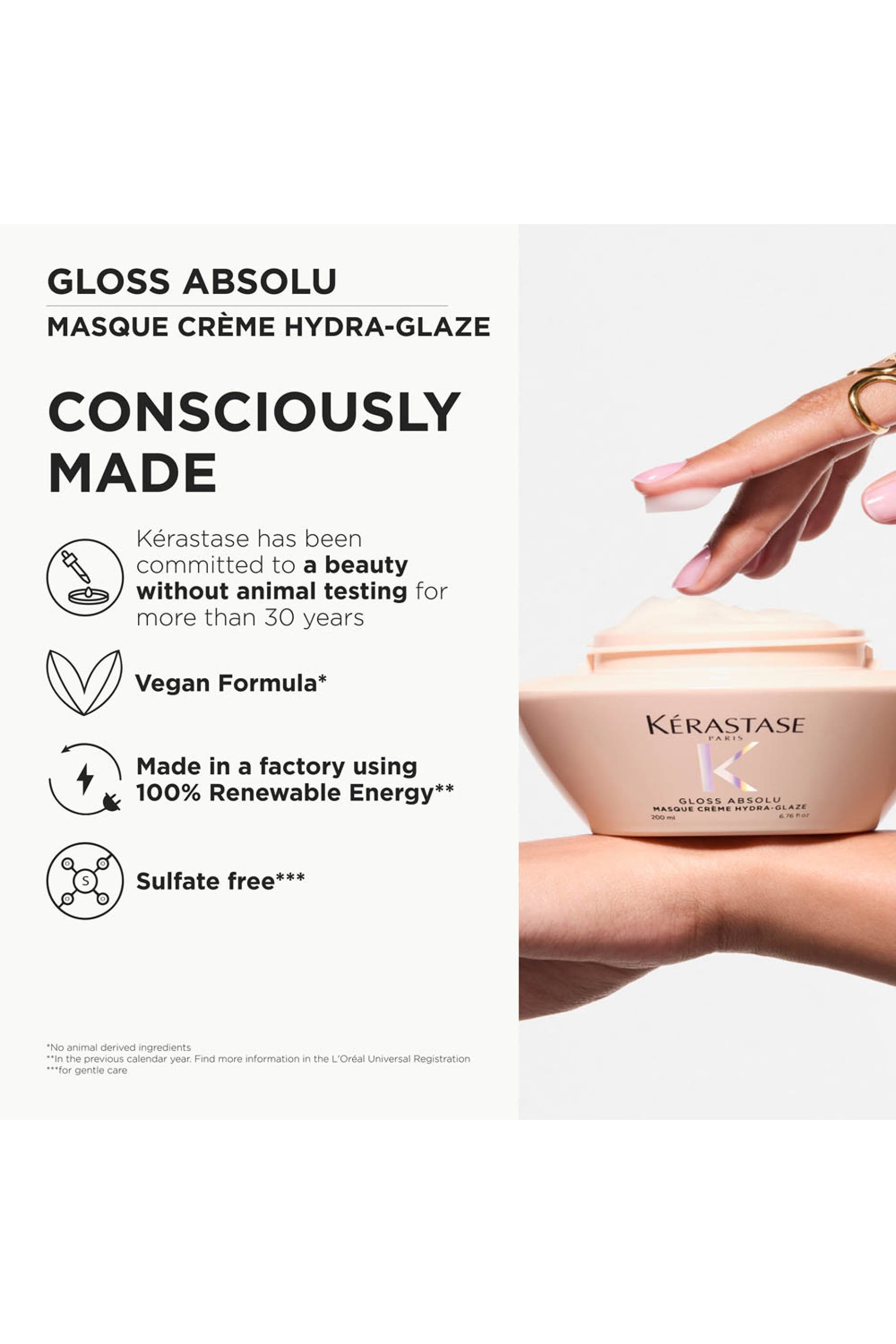 Gloss Aboslu Masque Creme Hydra-Glaze