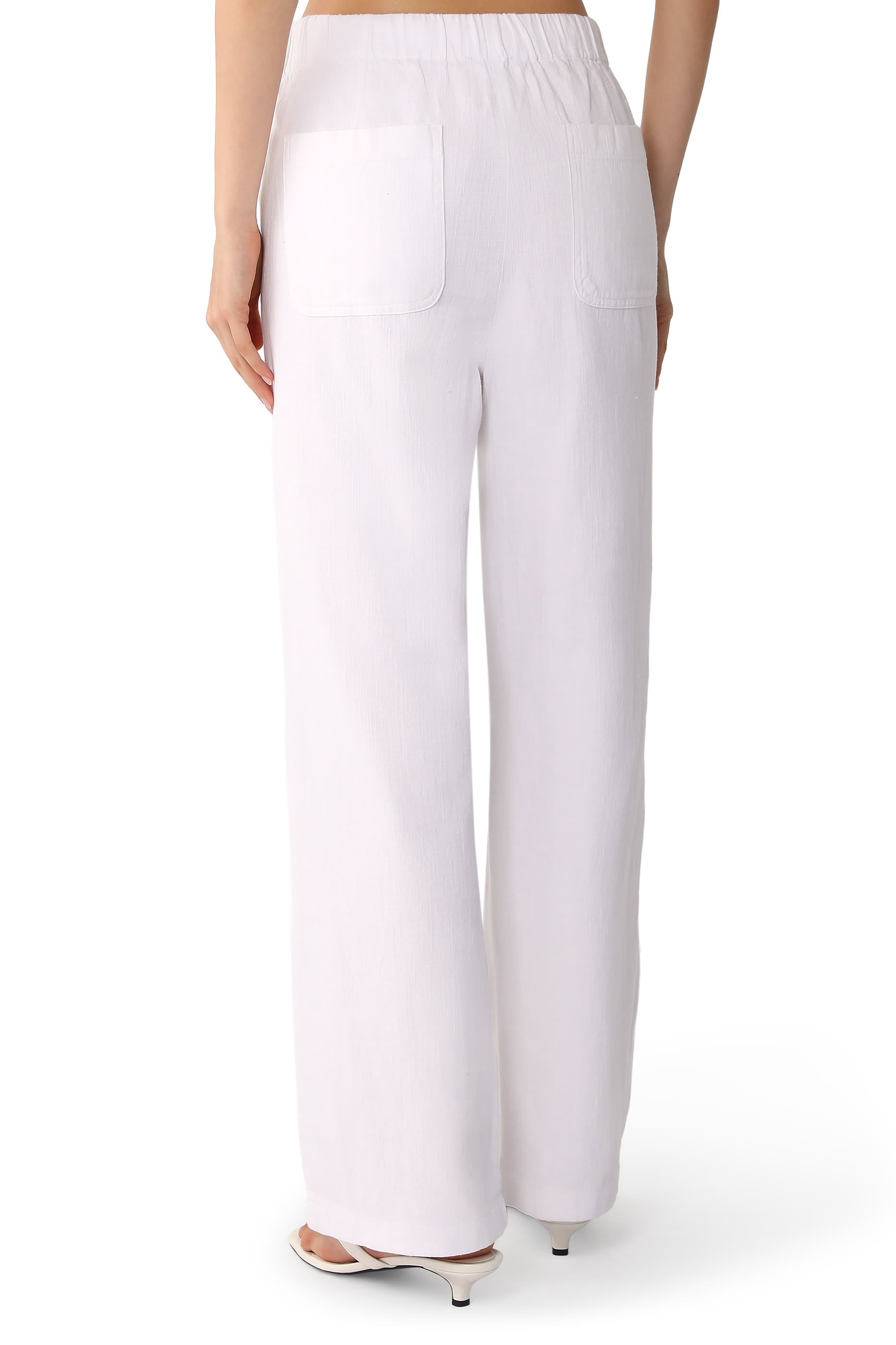 Drawstring Straight Trousers
