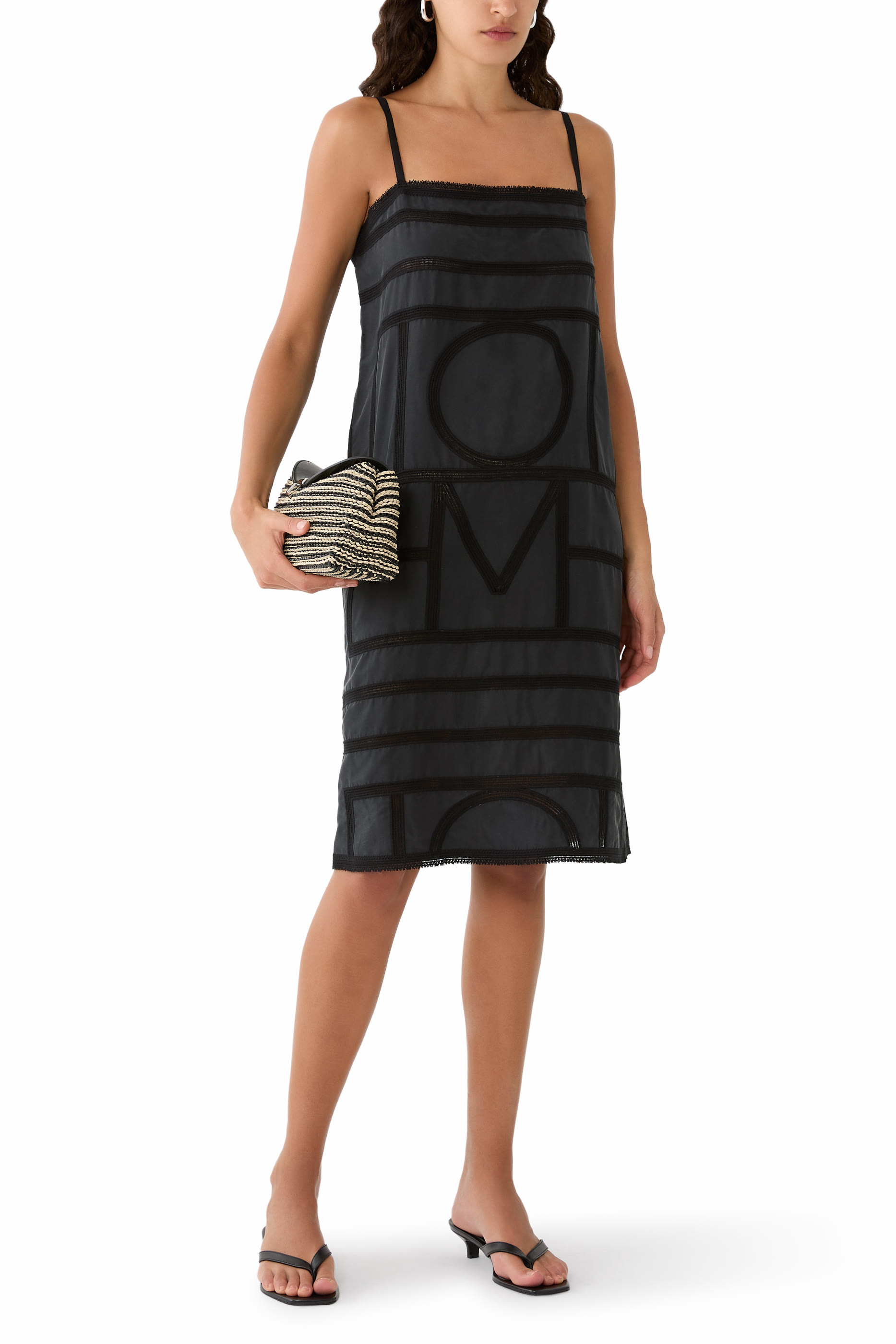 Monogram Silk Dress