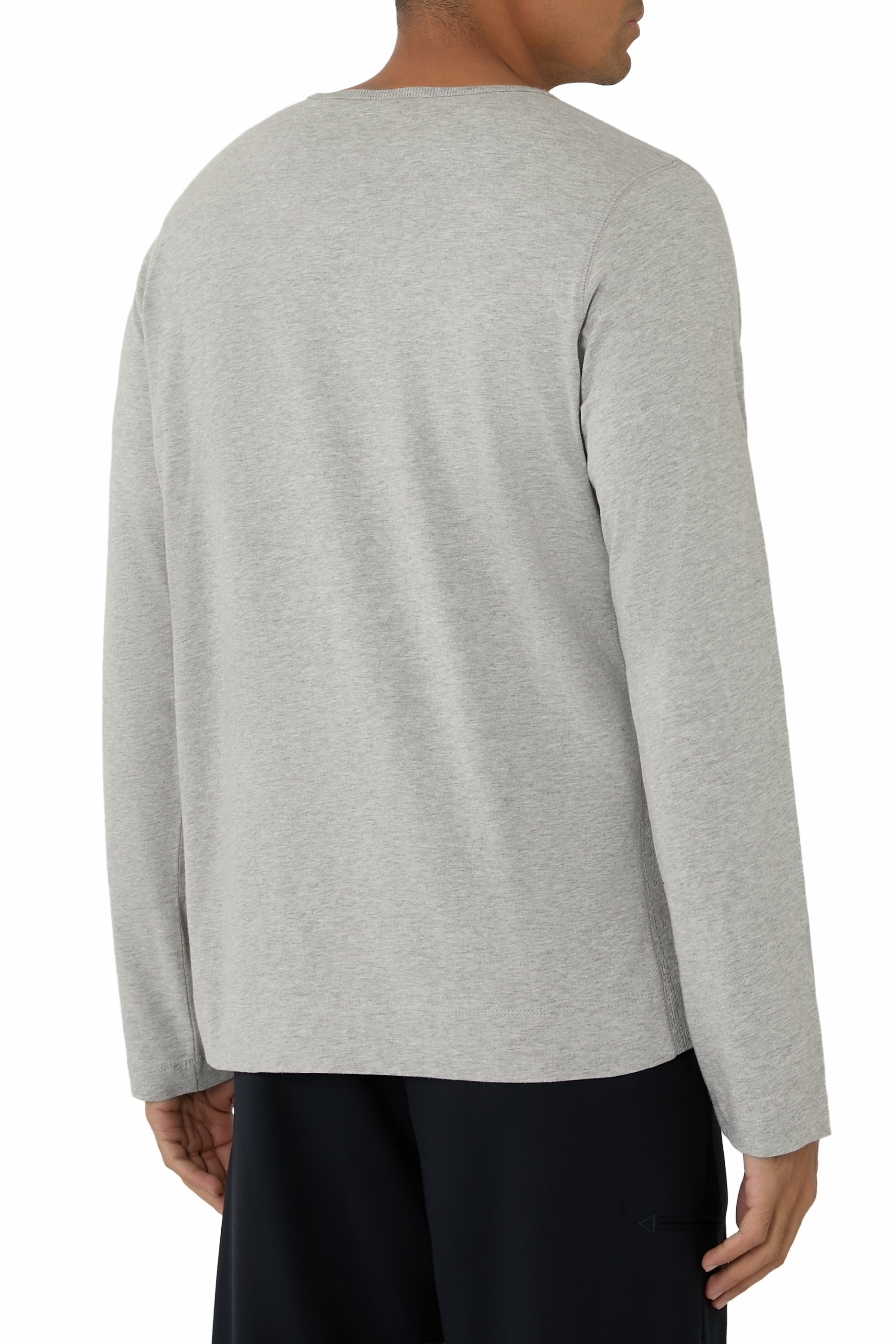 Pointelle Henley T-Shirt