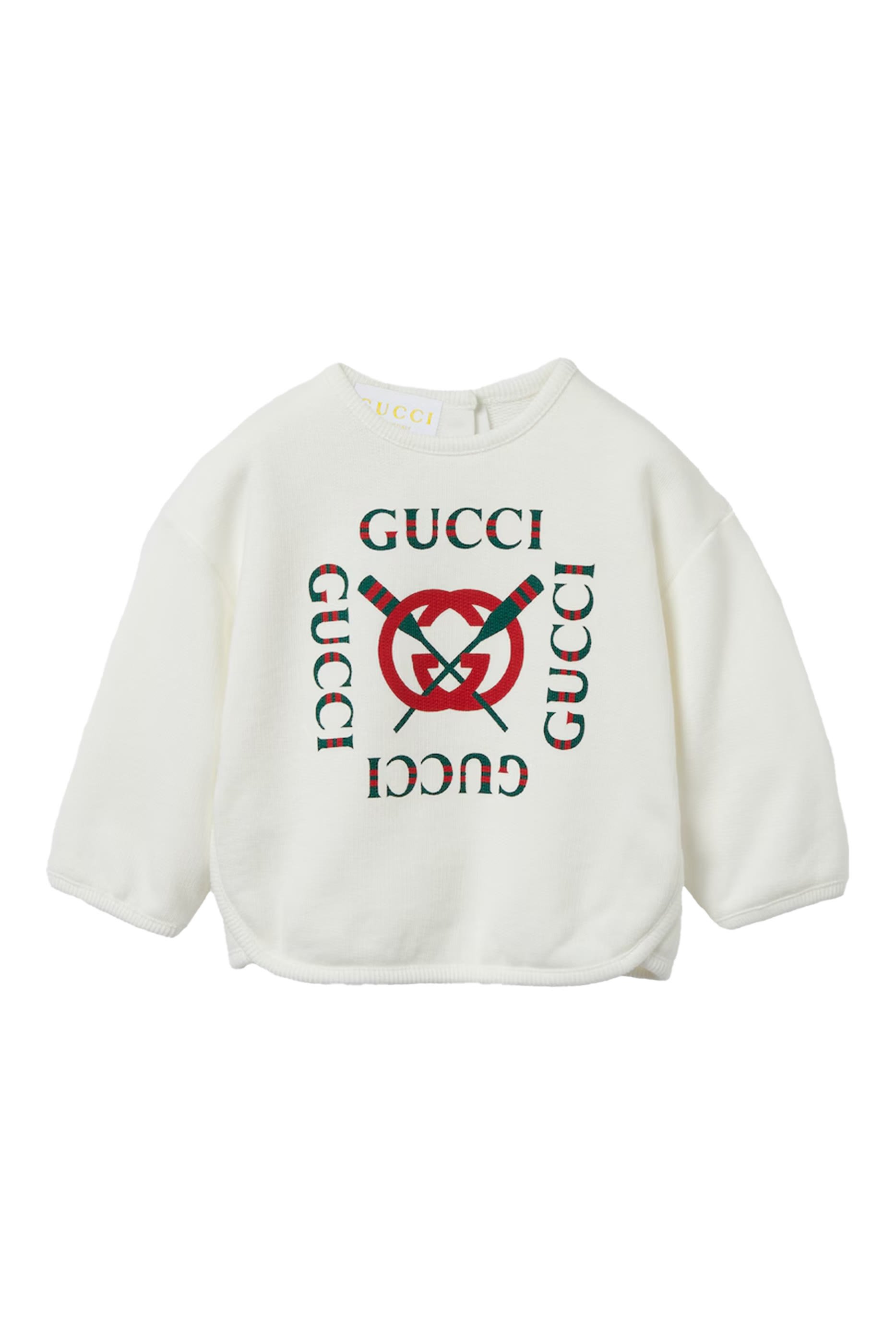 Baby Printed Cotton Sweatshirt