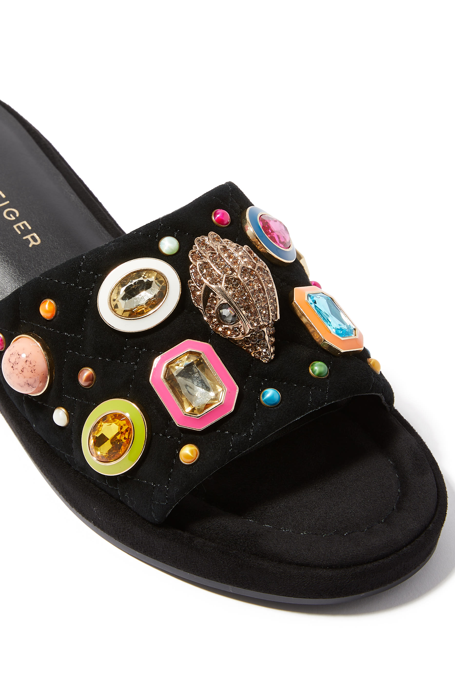 Multi Gem 50 Flatform Sandals