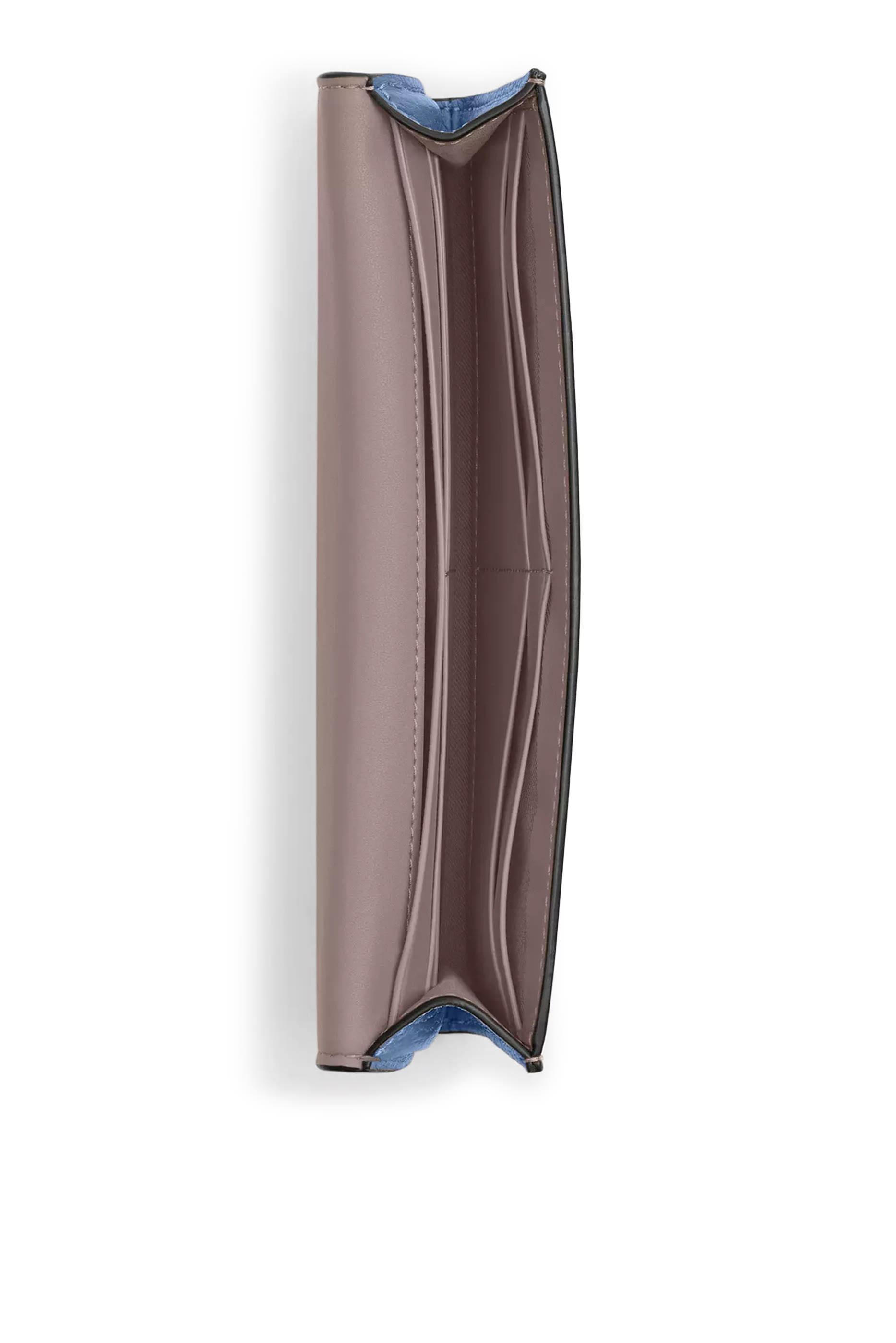 Mila Long Flap Wallet in Colorblock