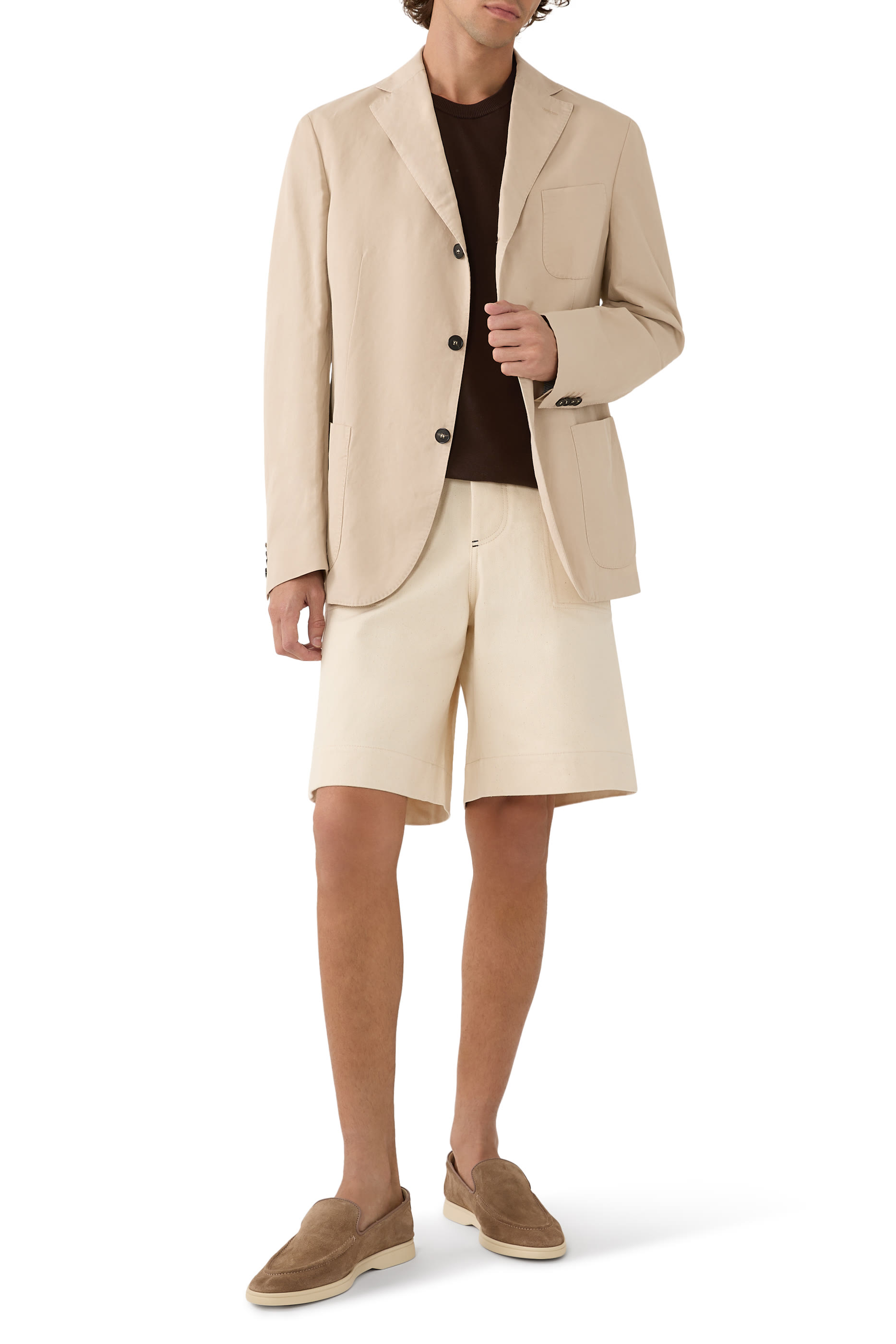 Incotex Chinolino Linen Blazer