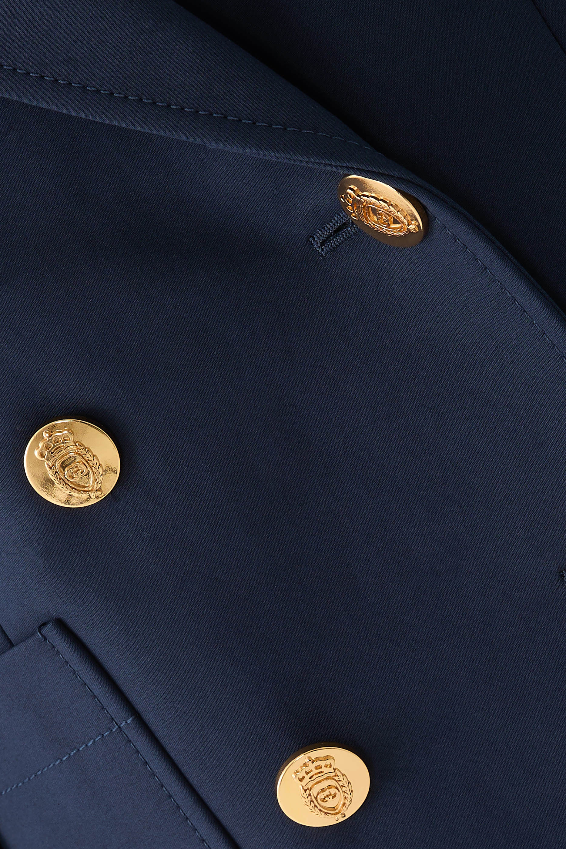 Double-Breasted Cotton Jacket