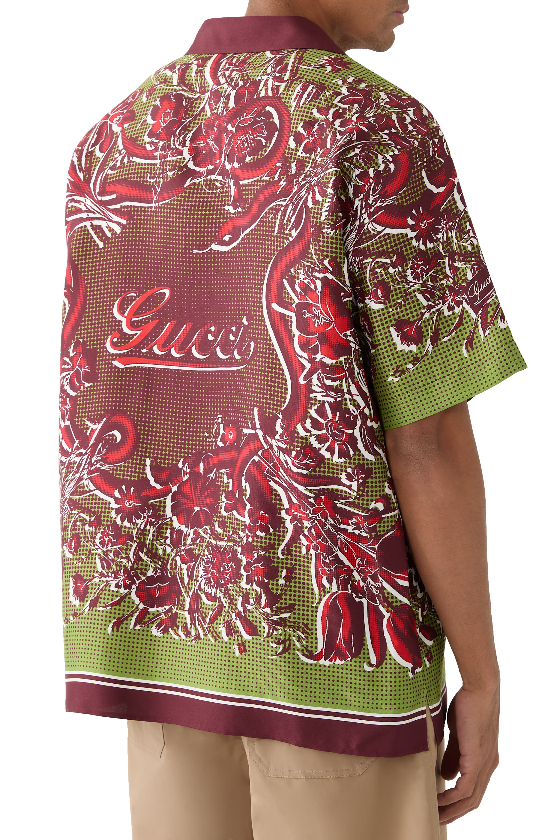 Printed Bowling Shirt