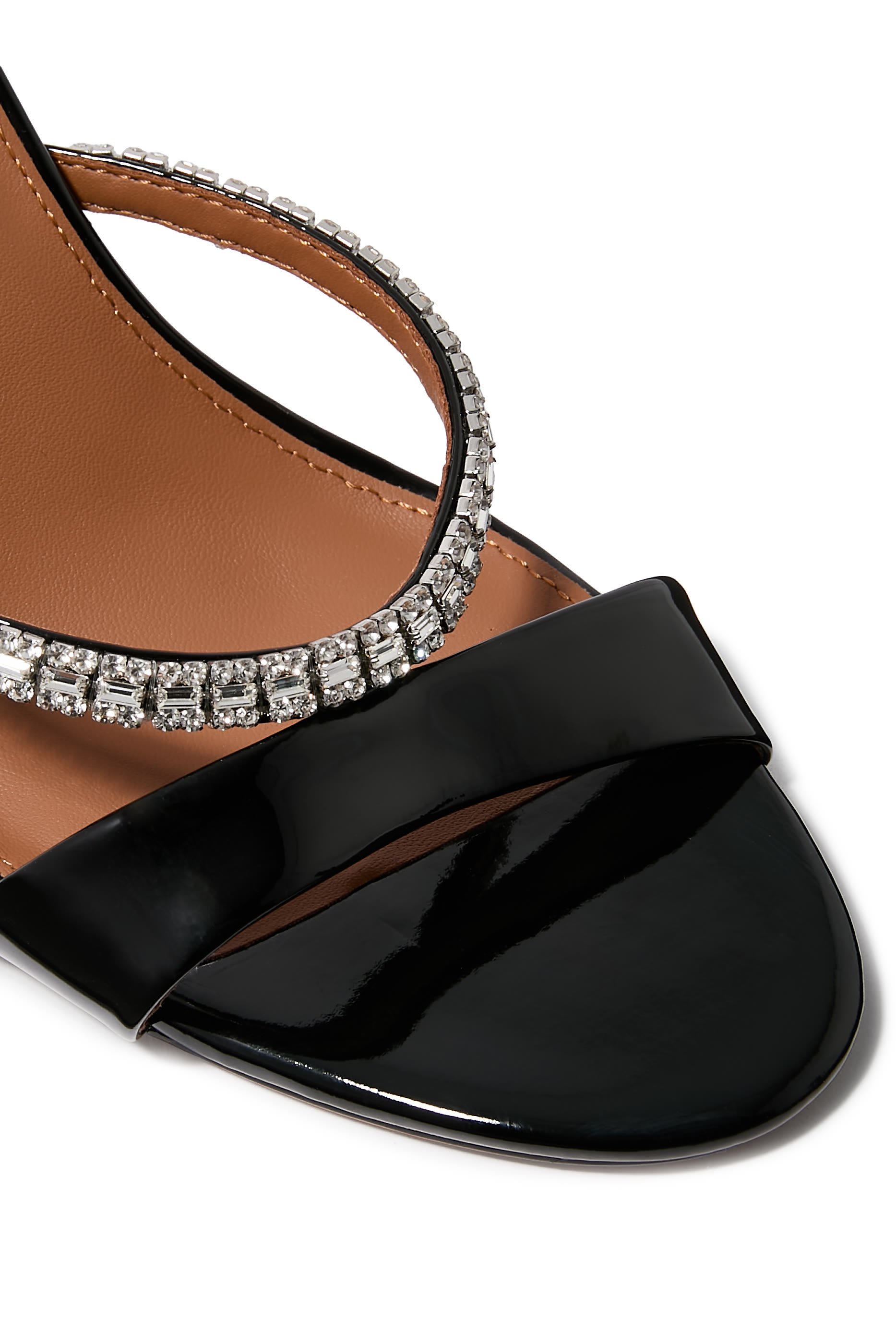 Crystal Strap 90 Sandals