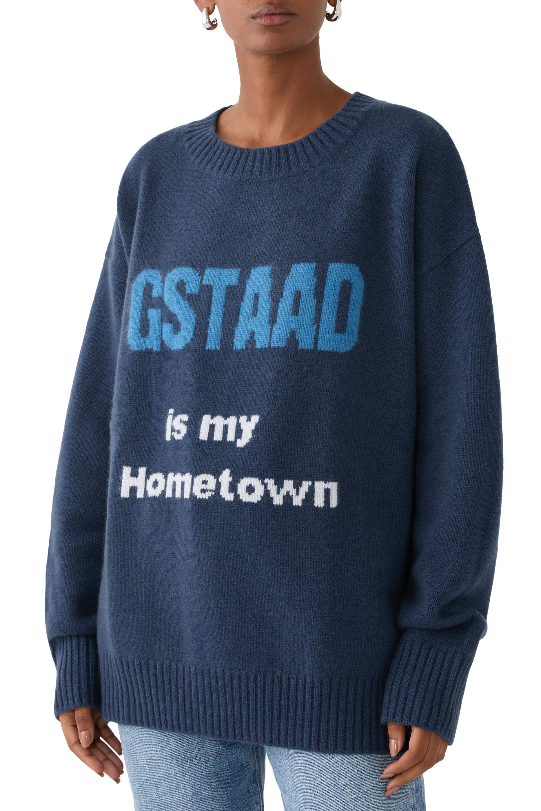 Gstaad is my Hometown Knitted Sweater