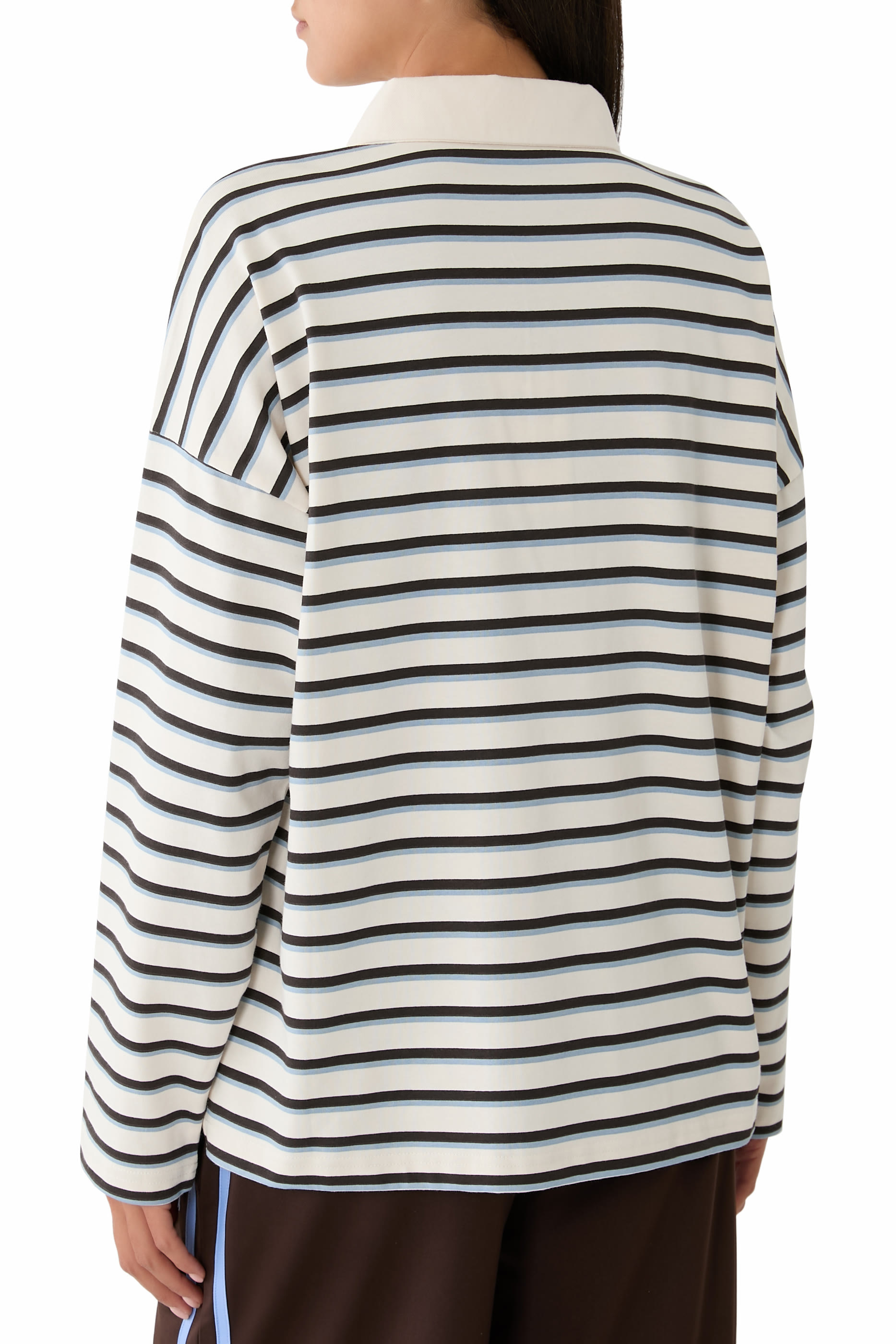Rugby Striped Polo Shirt