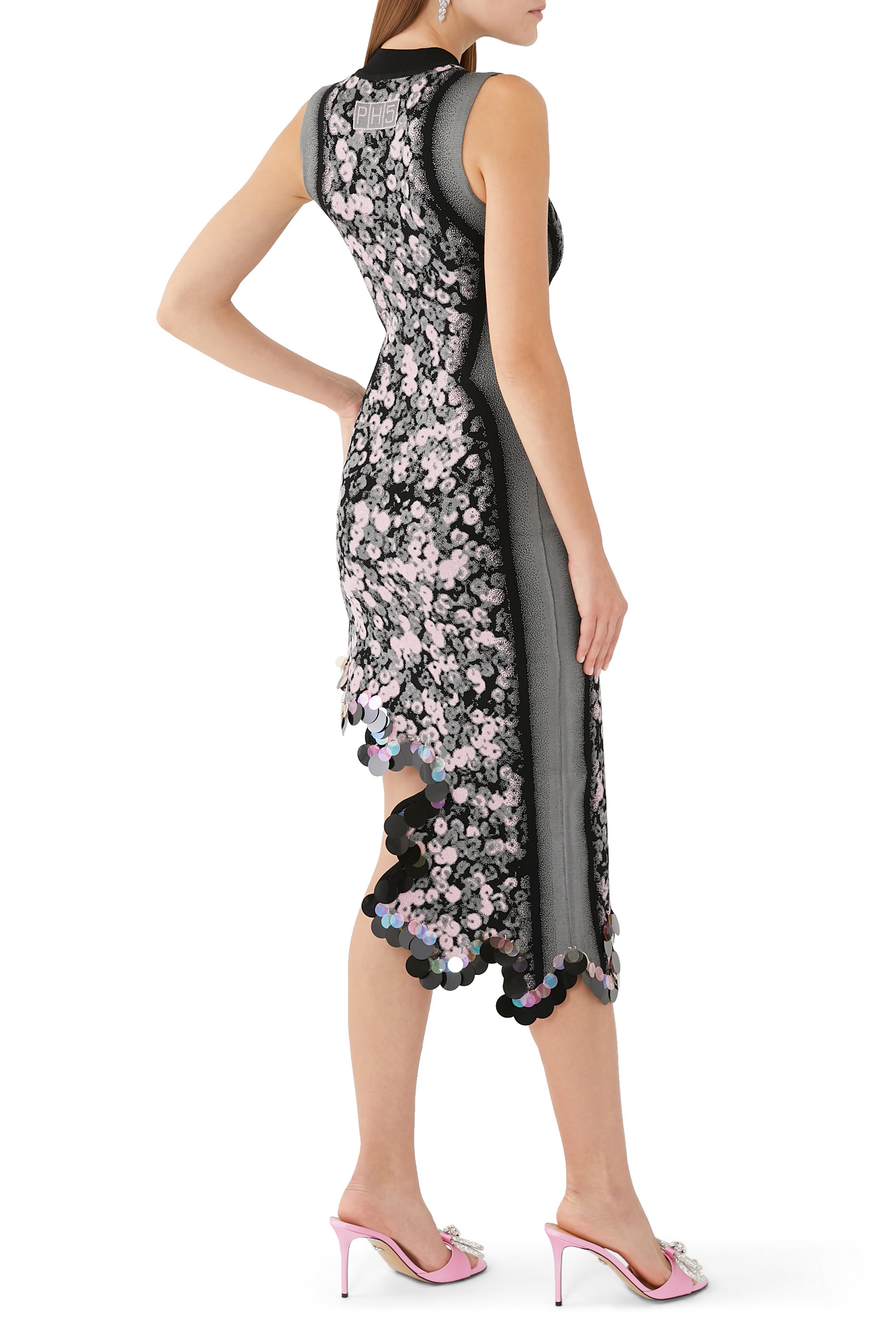 Iris Signature Sequin Wavy Dress