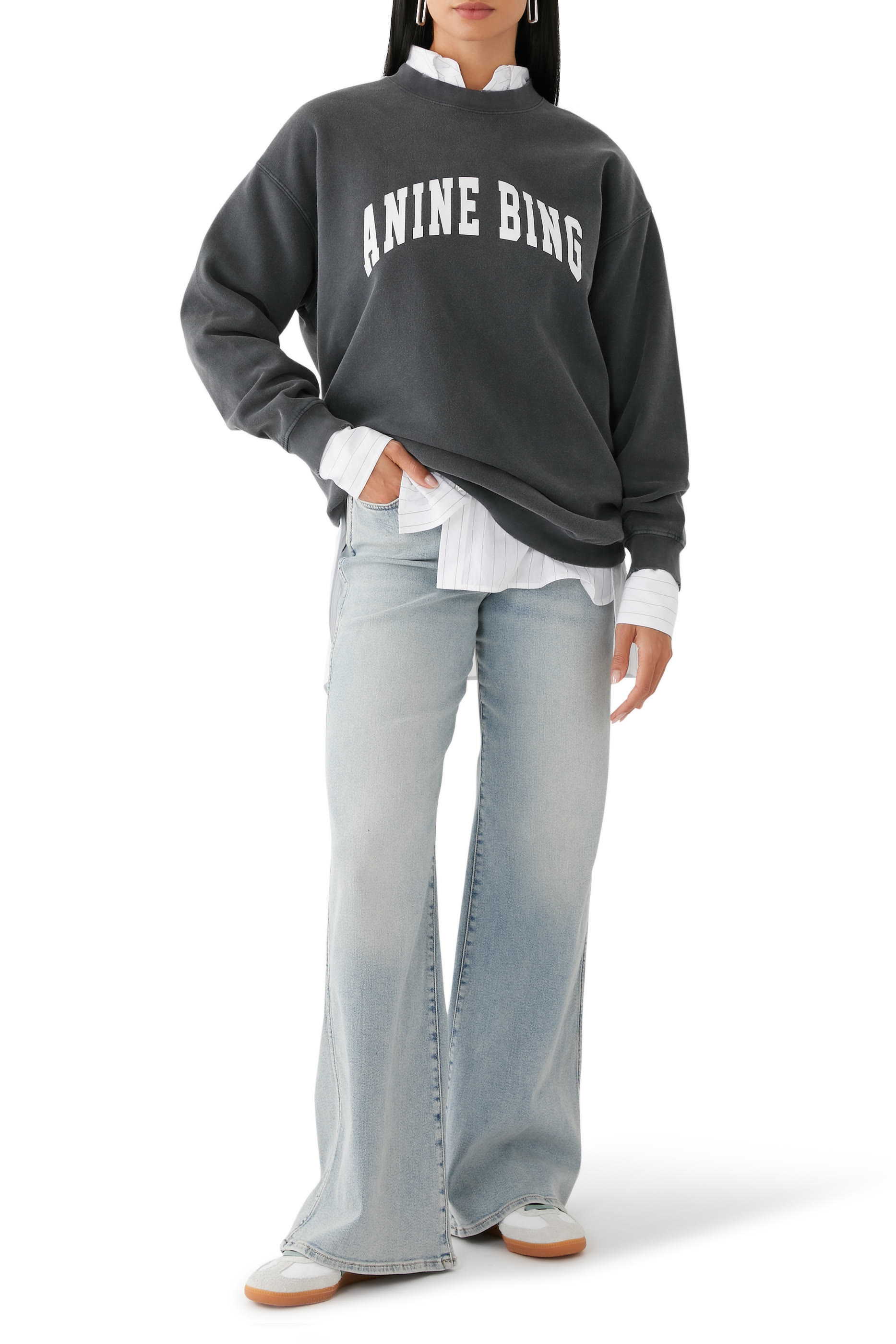 Tyler Oversized Cotton Sweatshirt