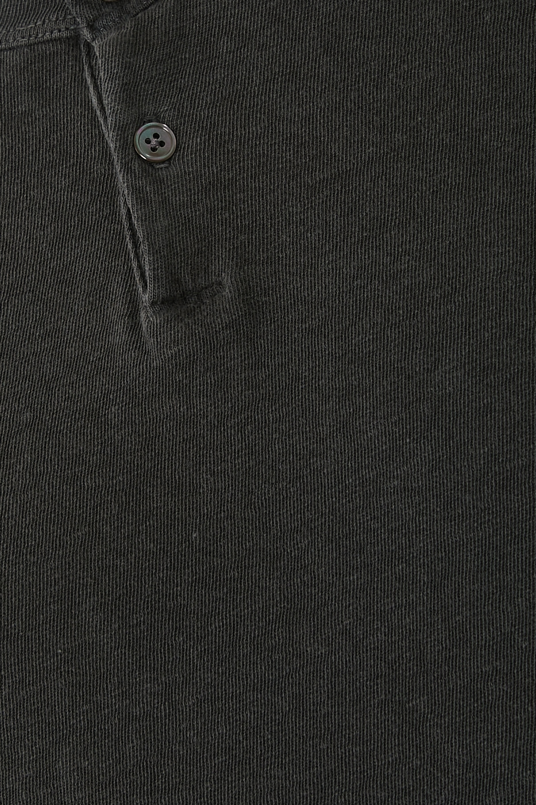 Slub Jersey Short-Sleeved Henley