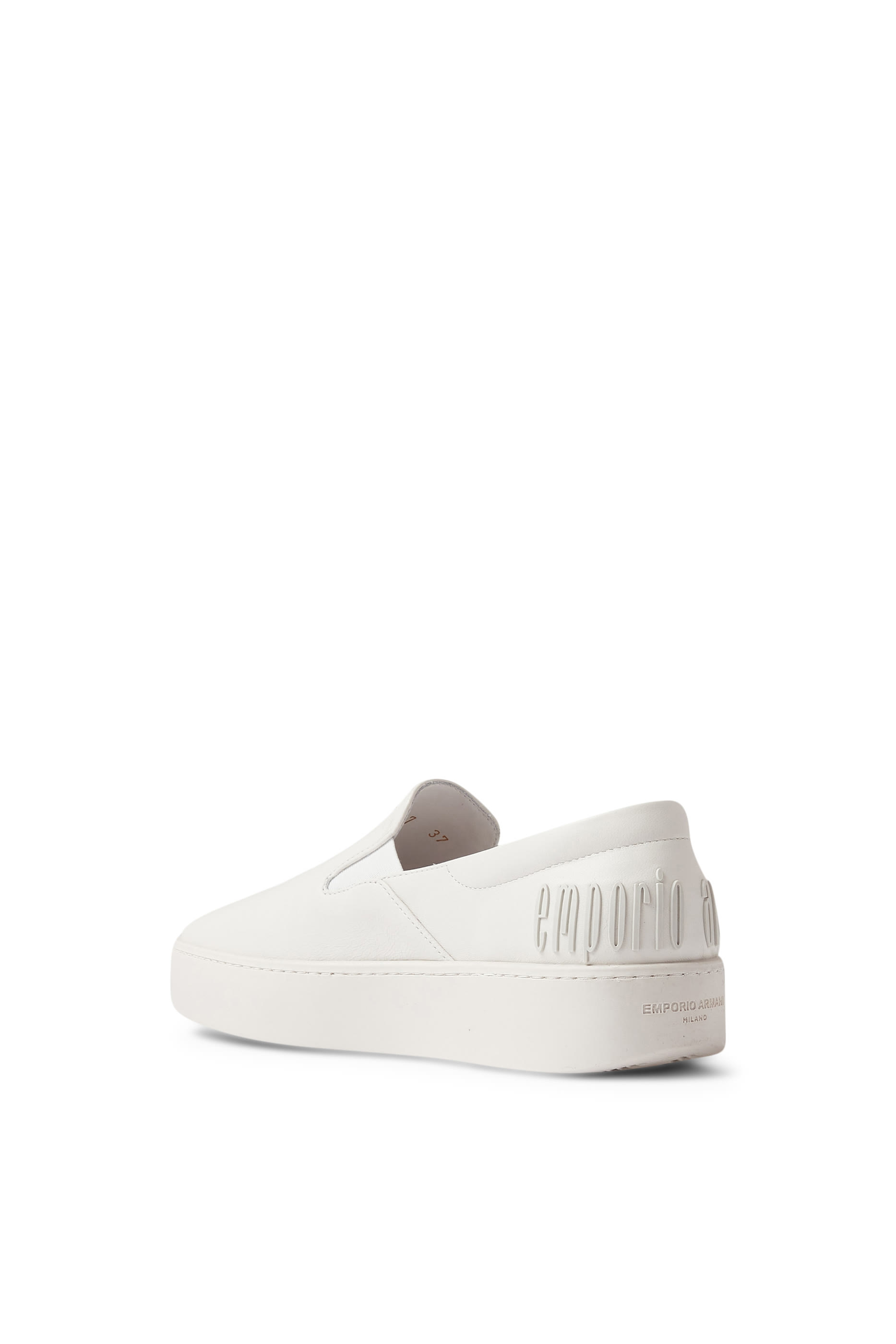 Nappa Leather Slip-On Sneakers
