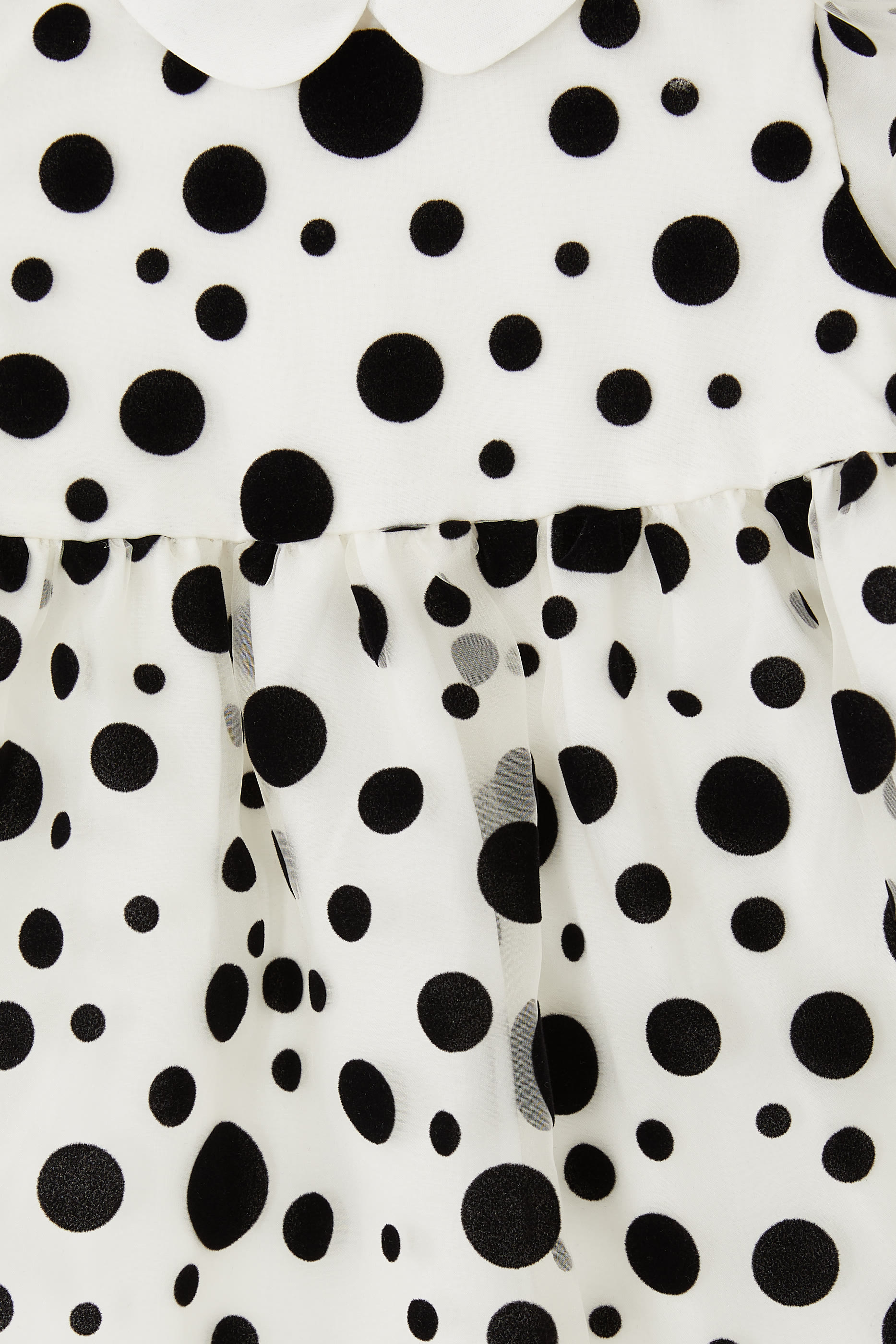 Kids  Polka-Dot Organza Dress