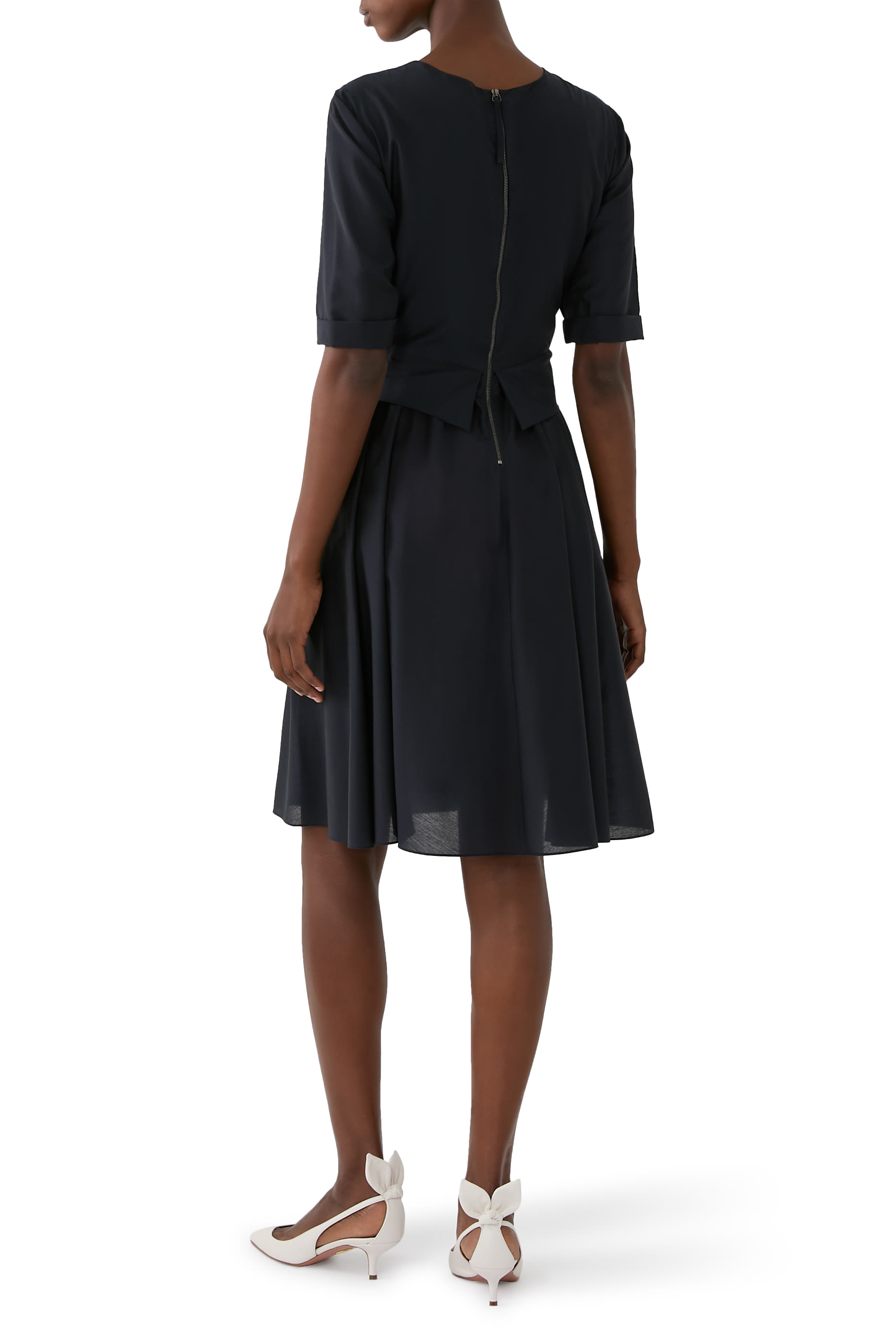 Icon Side-Tie Mini Dress