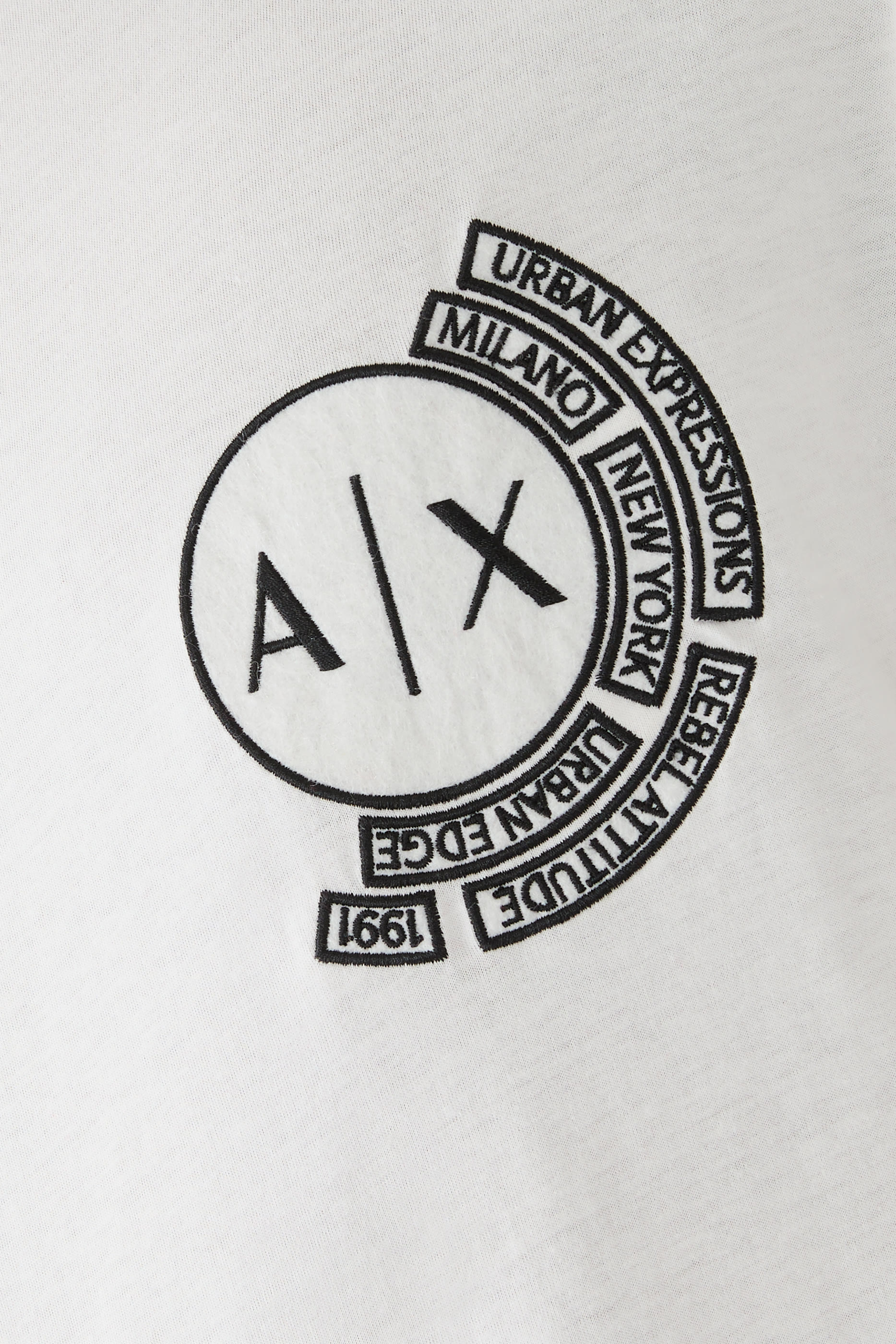 Logo and Patch T-Shirt