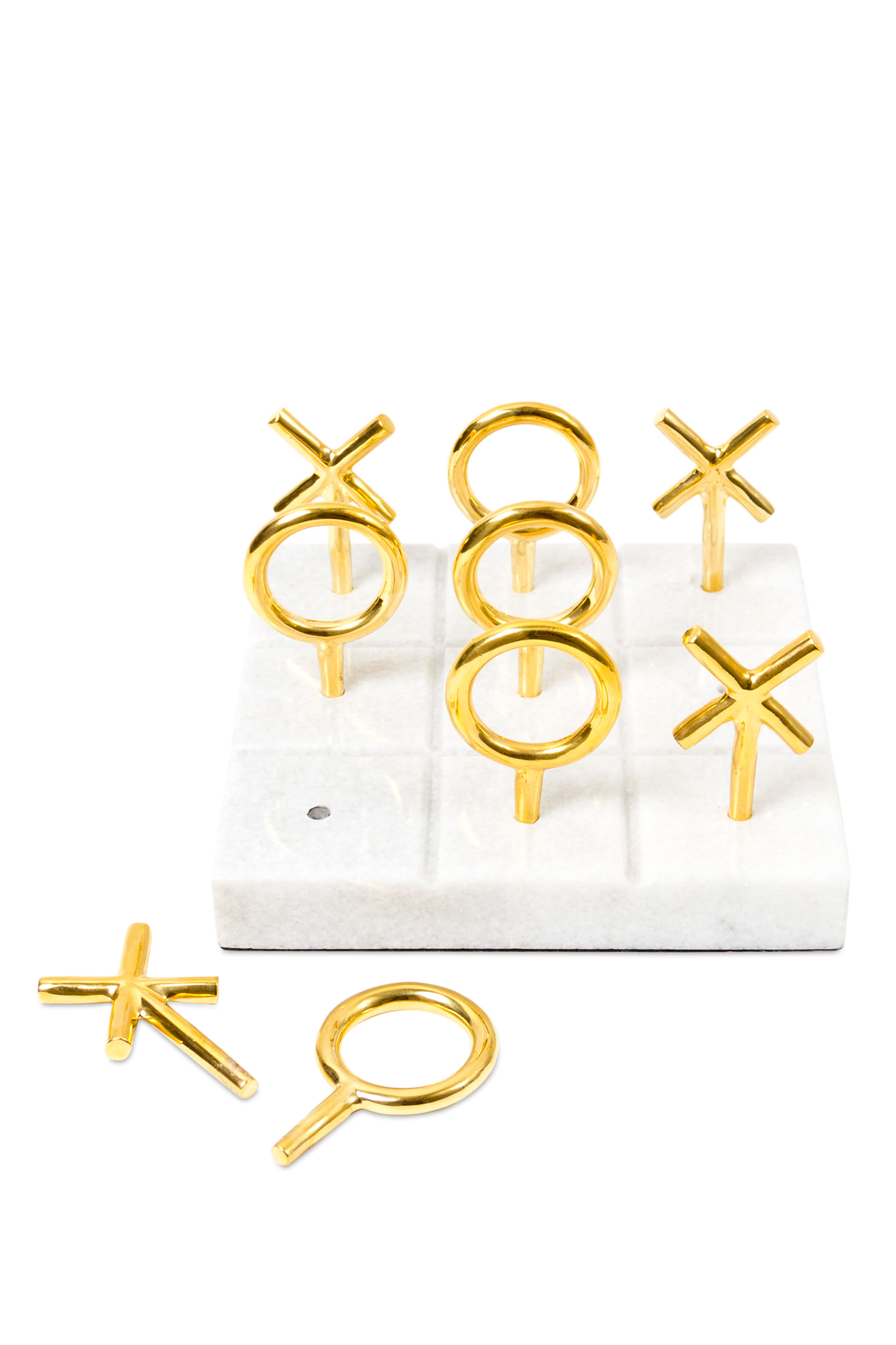 Brass Tic Tac Toe Set