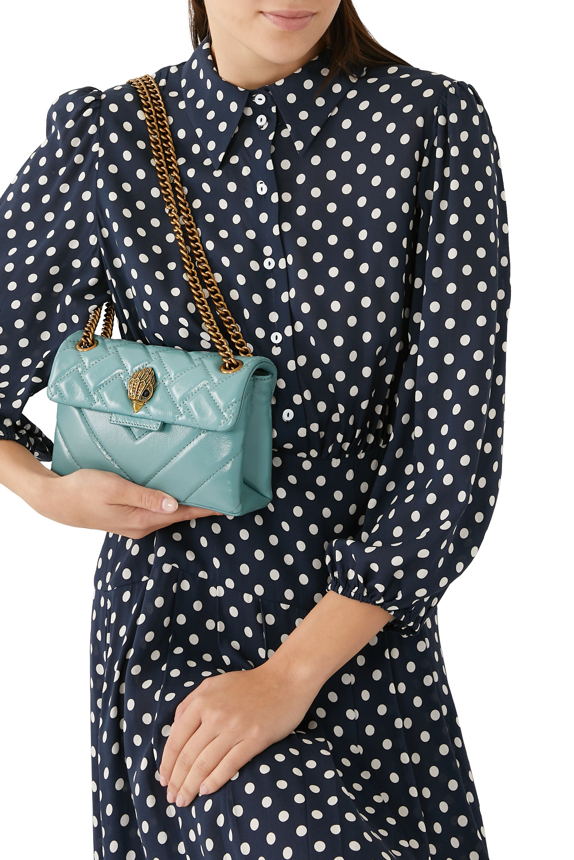 Mini Leather Kensington Bag