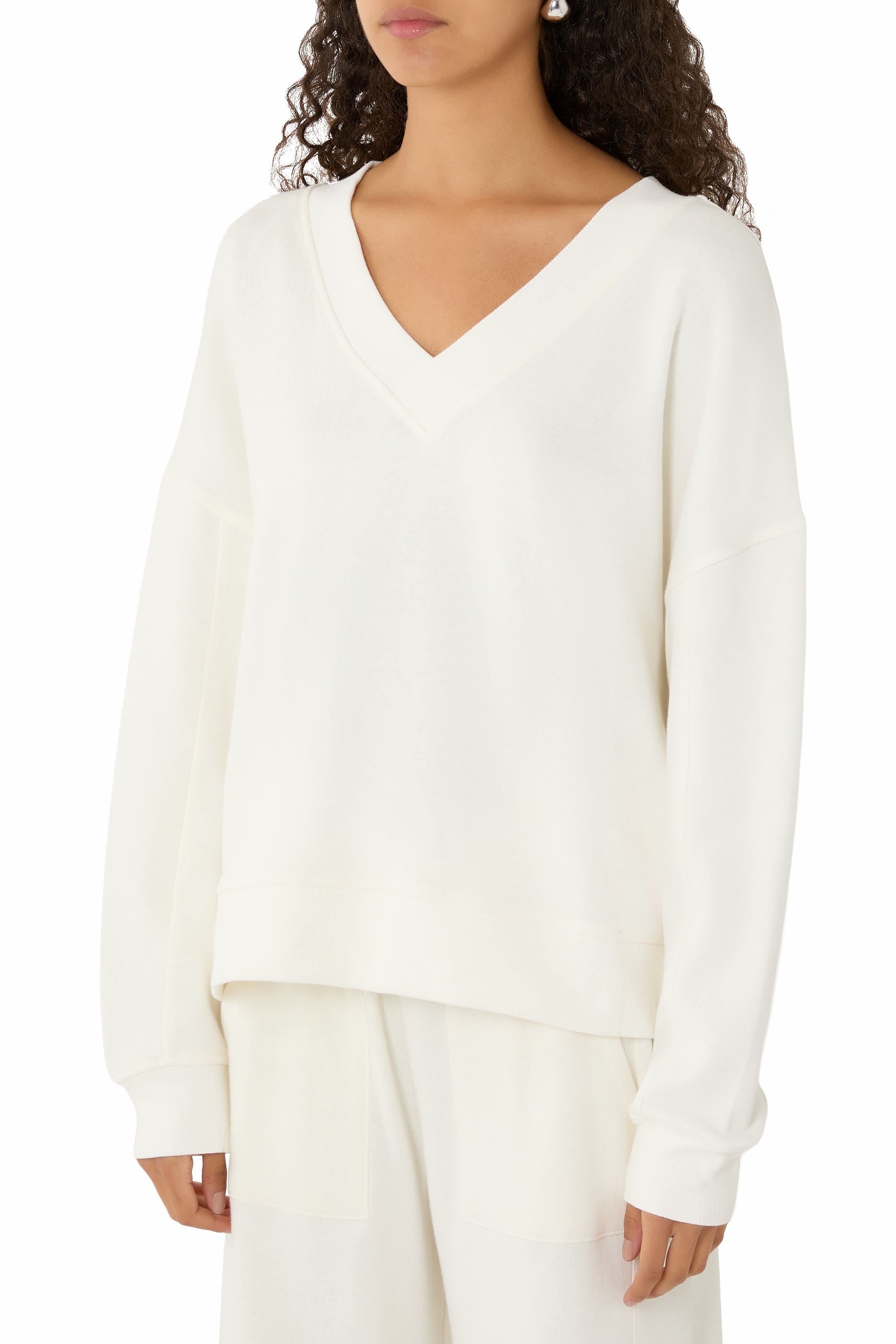 Ultimate Double V-Neck Sweatshirt