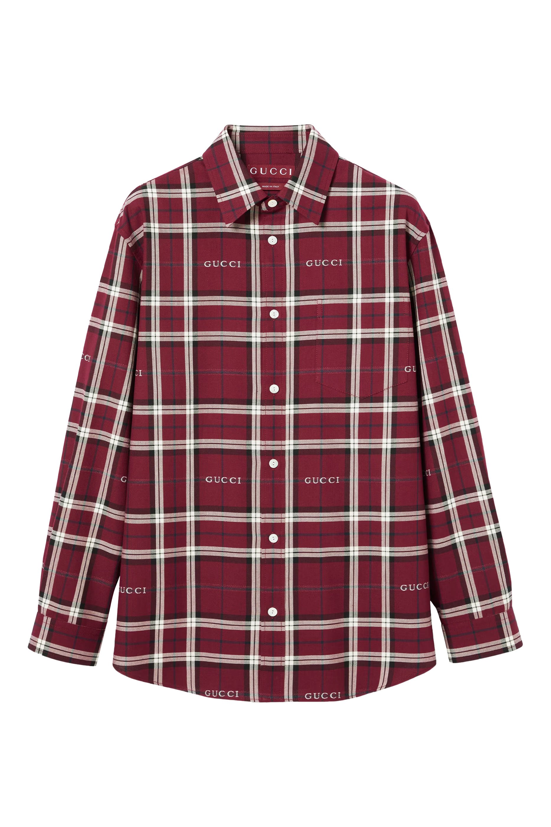 Tartan Cotton Jacquard Shirt